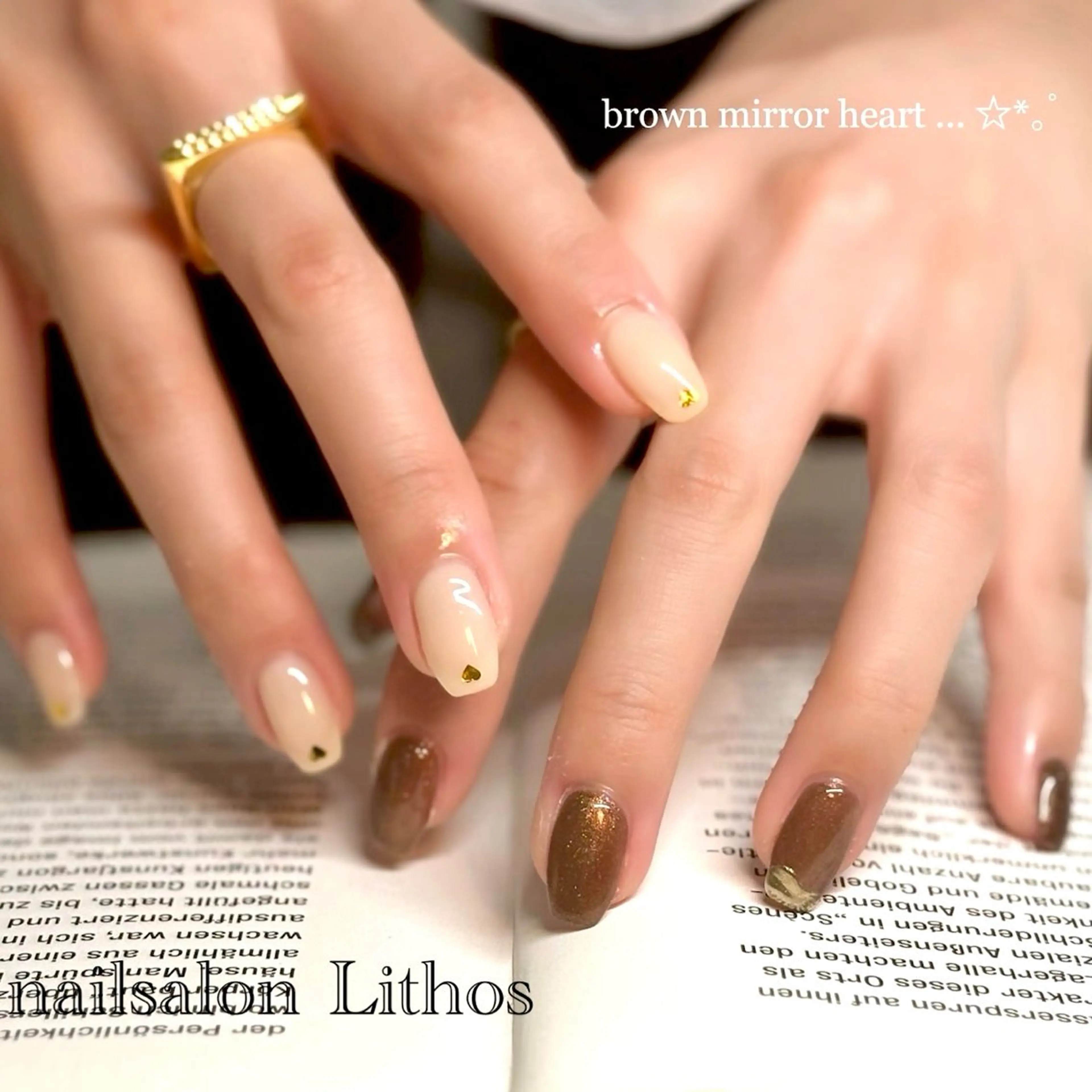 ネイル ハンドネイル nailsalon Lithos所属・nailsalon Recontreのネイルデザイン