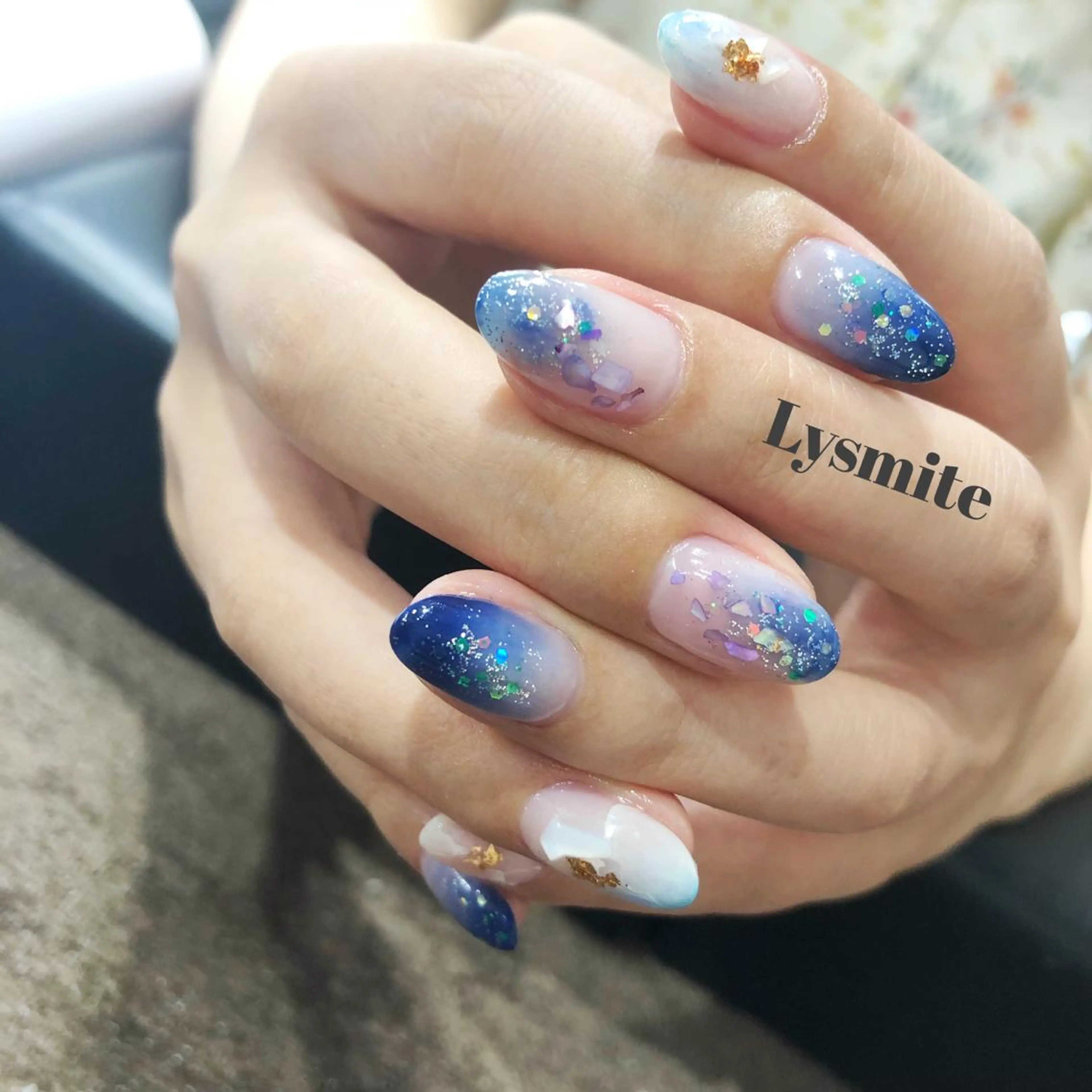 ネイル ニュアンスネイル Lysmite所属・岩本 美香のネイルデザイン