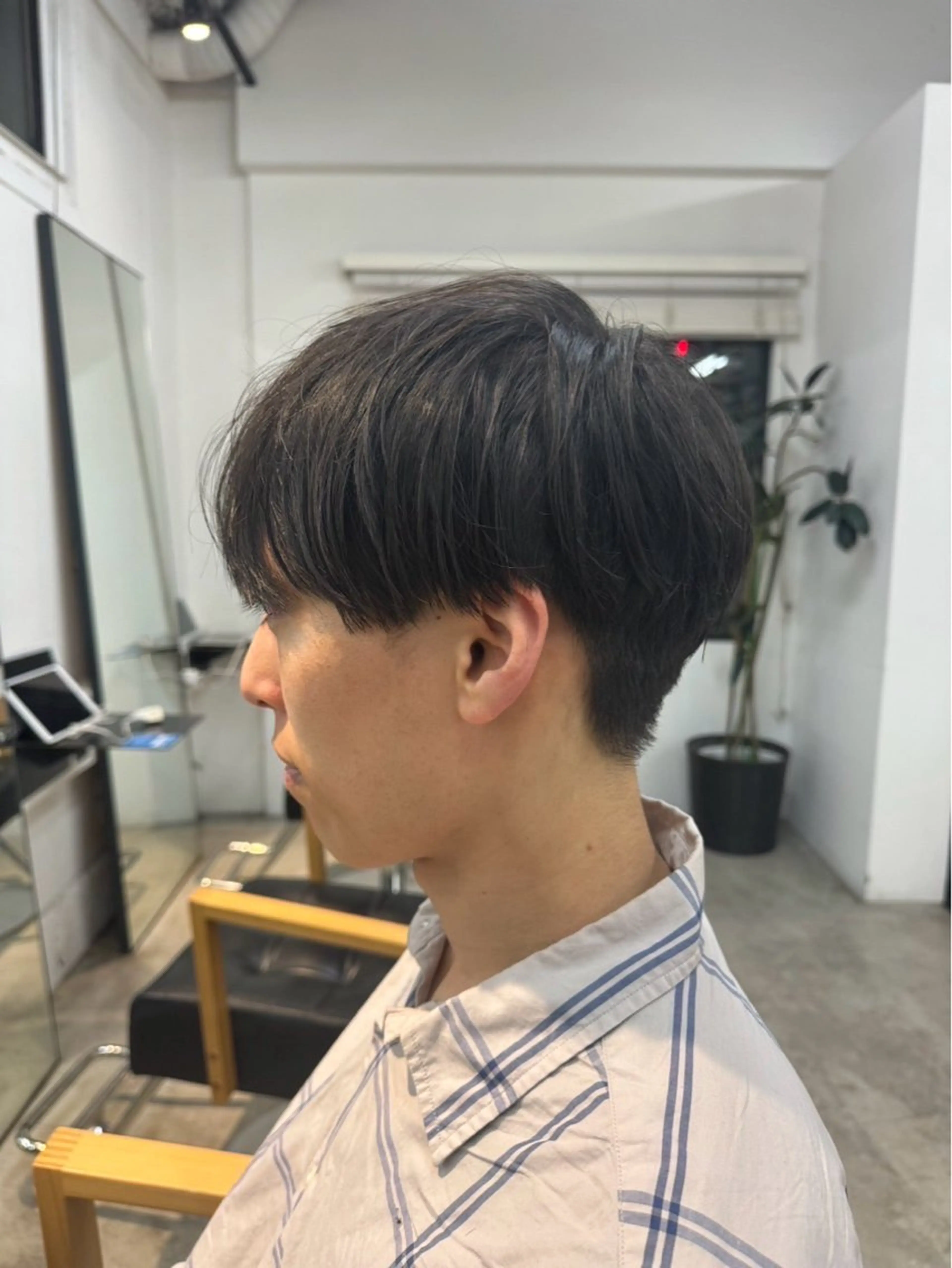 メンズ 刈り上げ NICA所属・陶山 直樹のヘアスタイル
