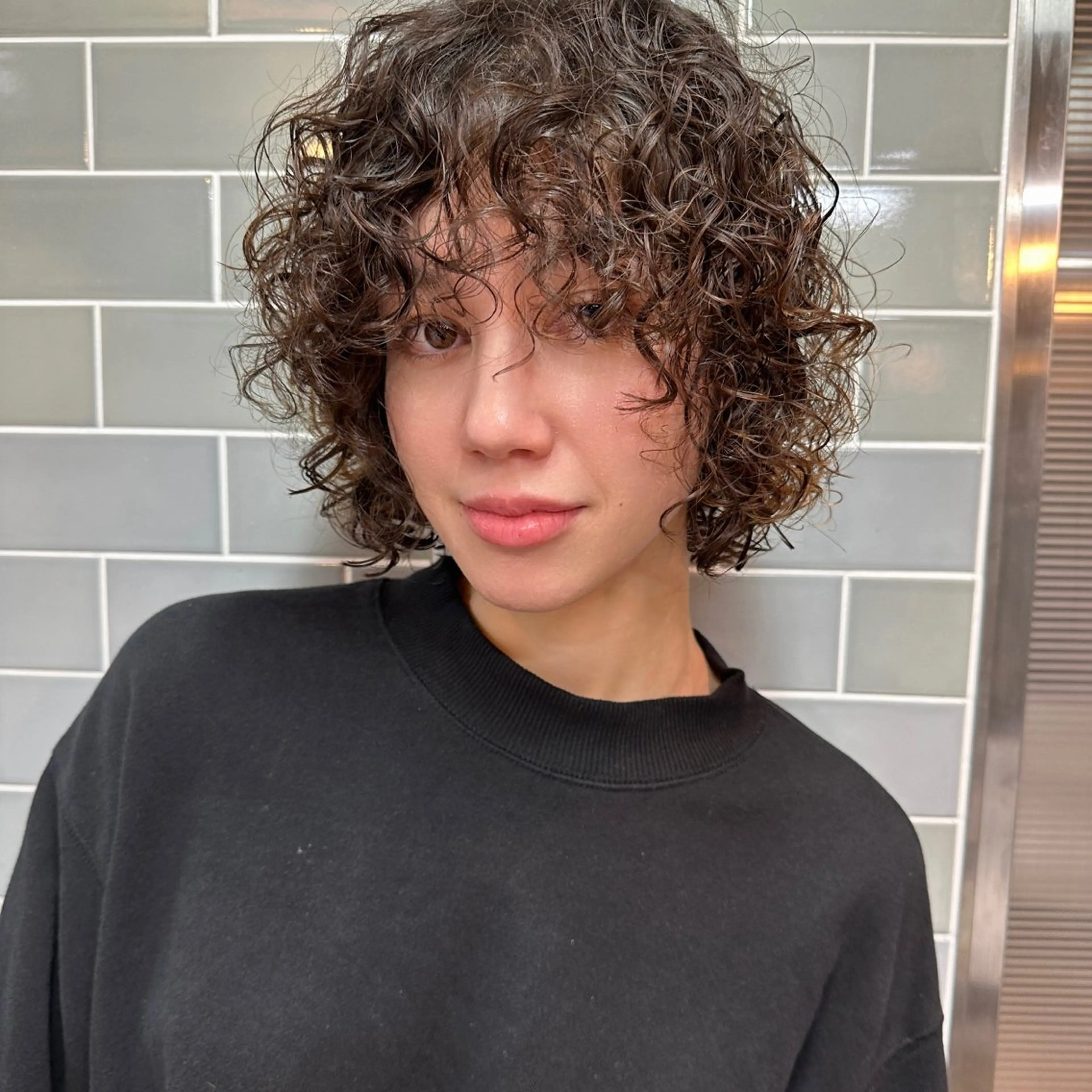 ショート パーマ スパイラルパーマ FBeauty 青山店所属・パーマ特化美容師 表参道のヘアスタイル