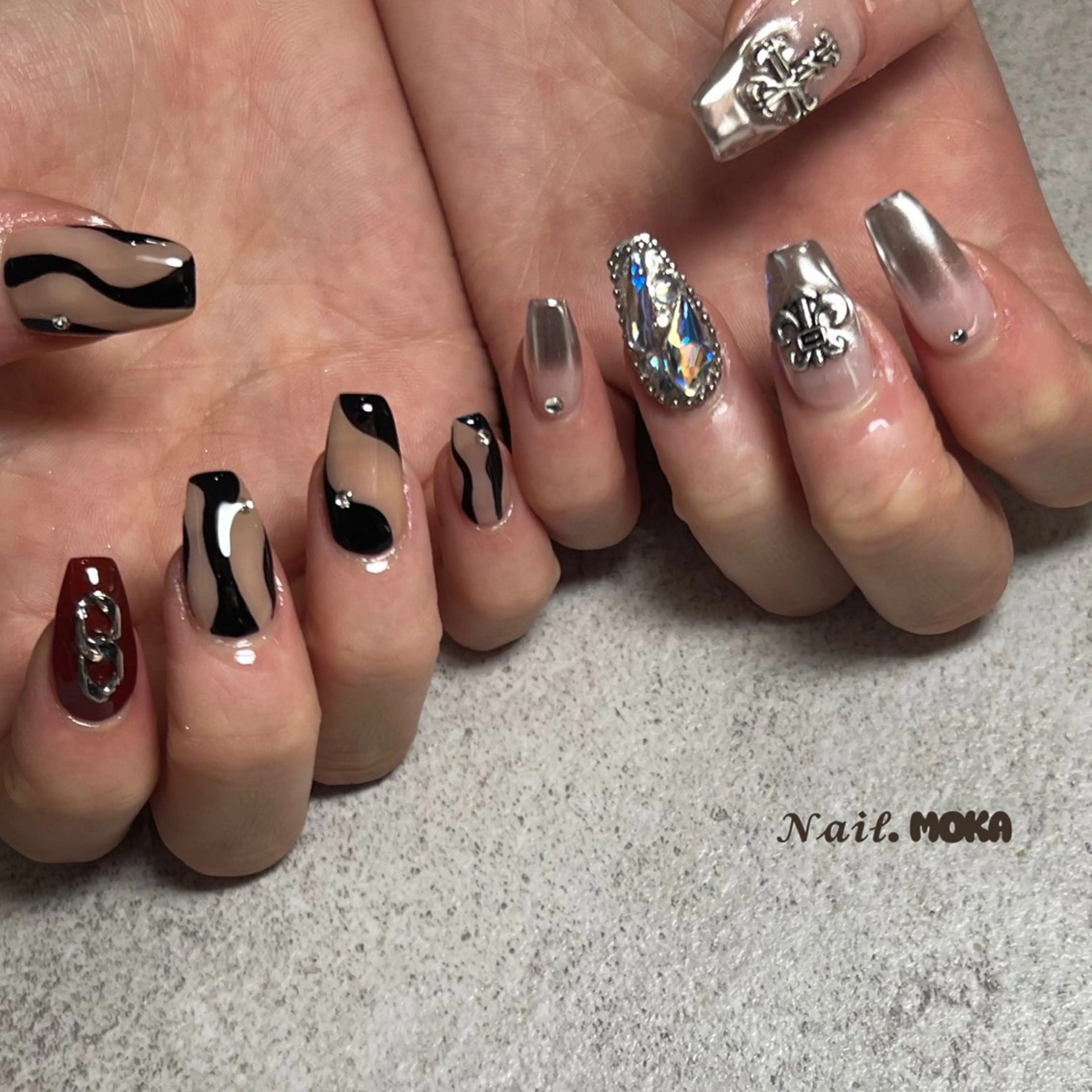 ネイル ハンドネイル nail salon MOKAのネイルデザイン