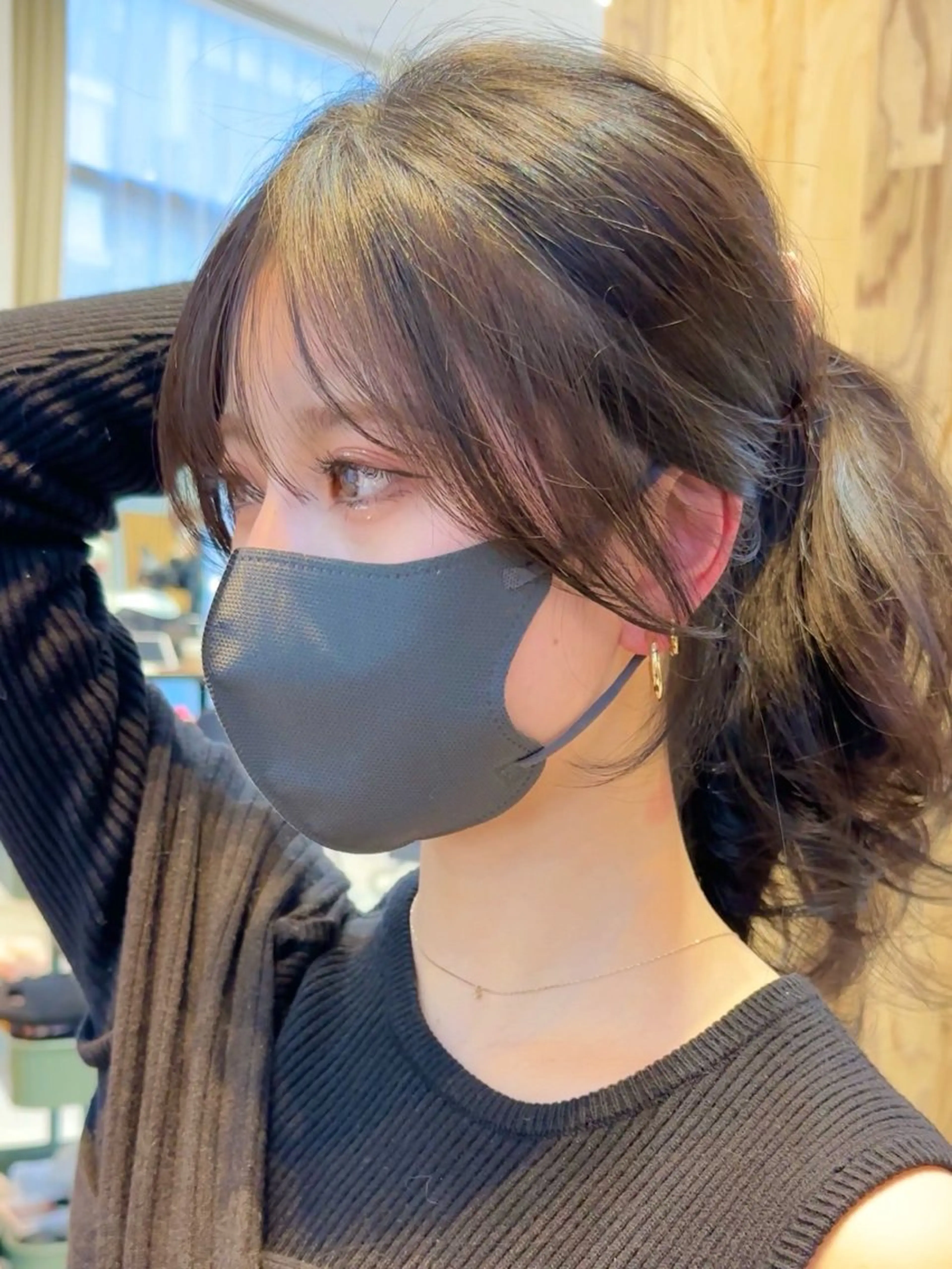 ミディアム 似合わせ前髪/ 小顔カット🎀そうのヘアスタイル