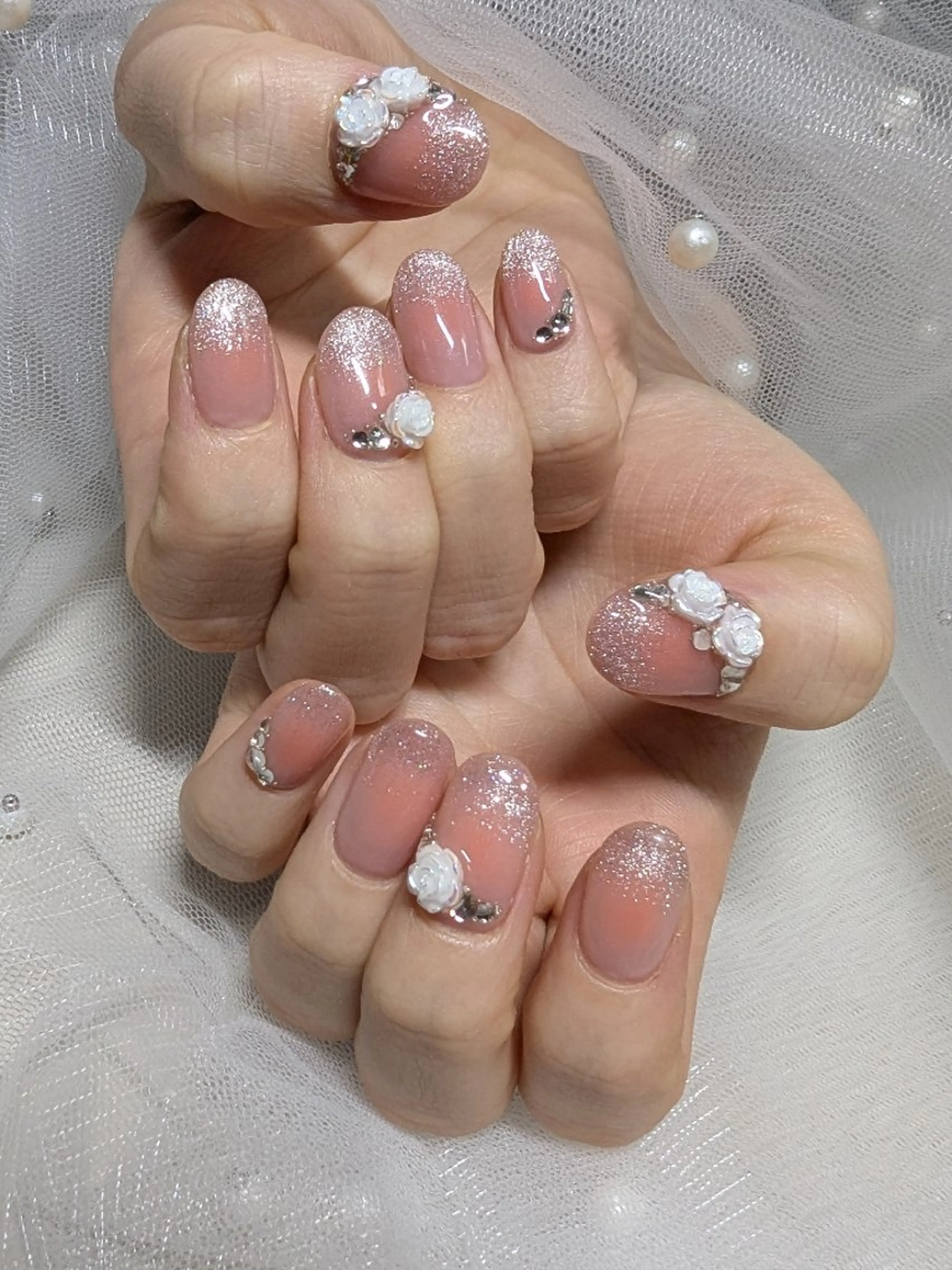 ネイル 長さ出し ハンドネイル KANON所属・☆ KANON☆のネイルデザイン