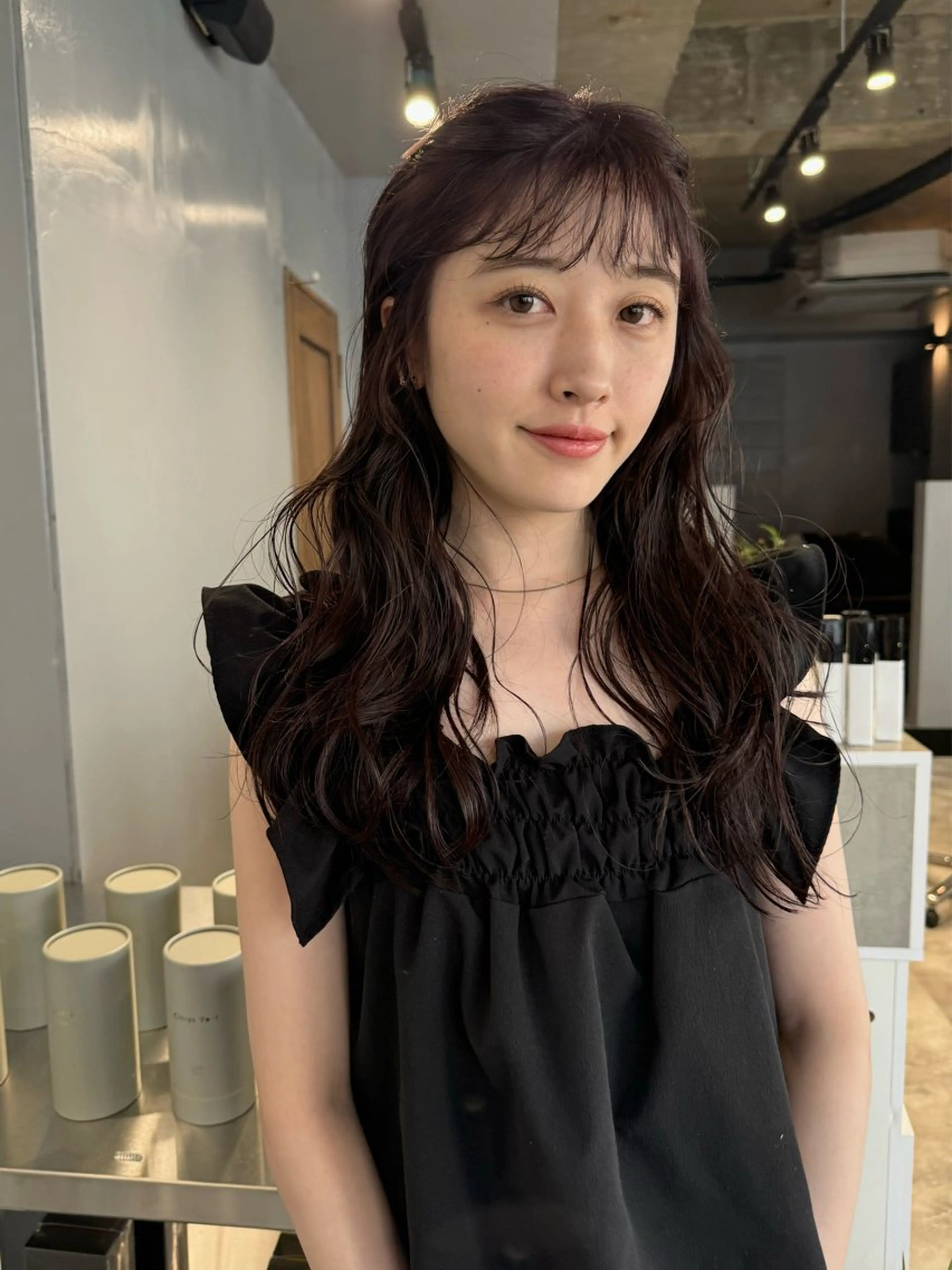 ロング カラー ヘアアレンジ ブリーチ ブリーチなしカラー カット ヘアカラー トリートメント 画 kirikaのヘアスタイル