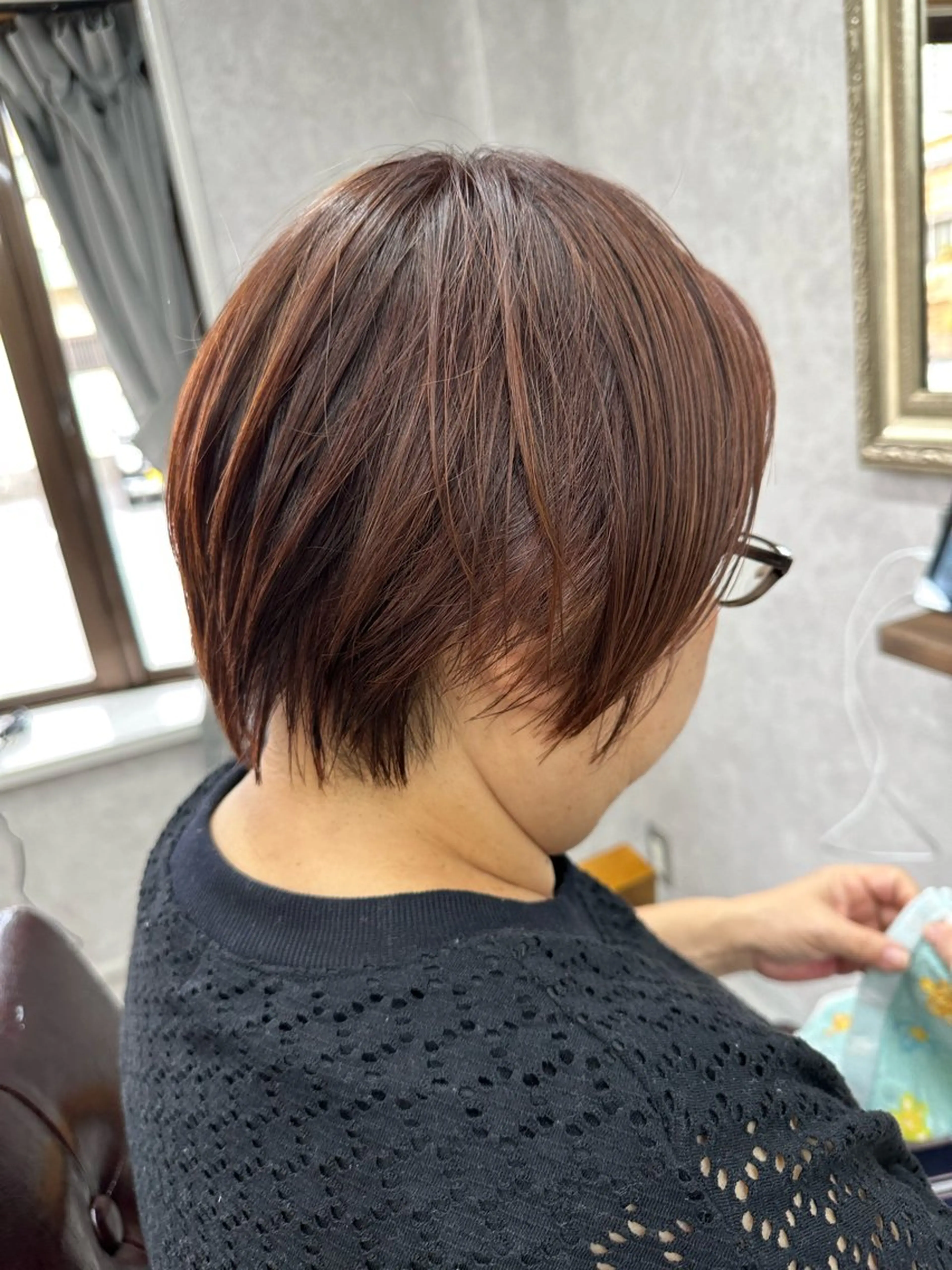 ショート カット ヘアカラー トリートメント Lien 深井店のヘアスタイル