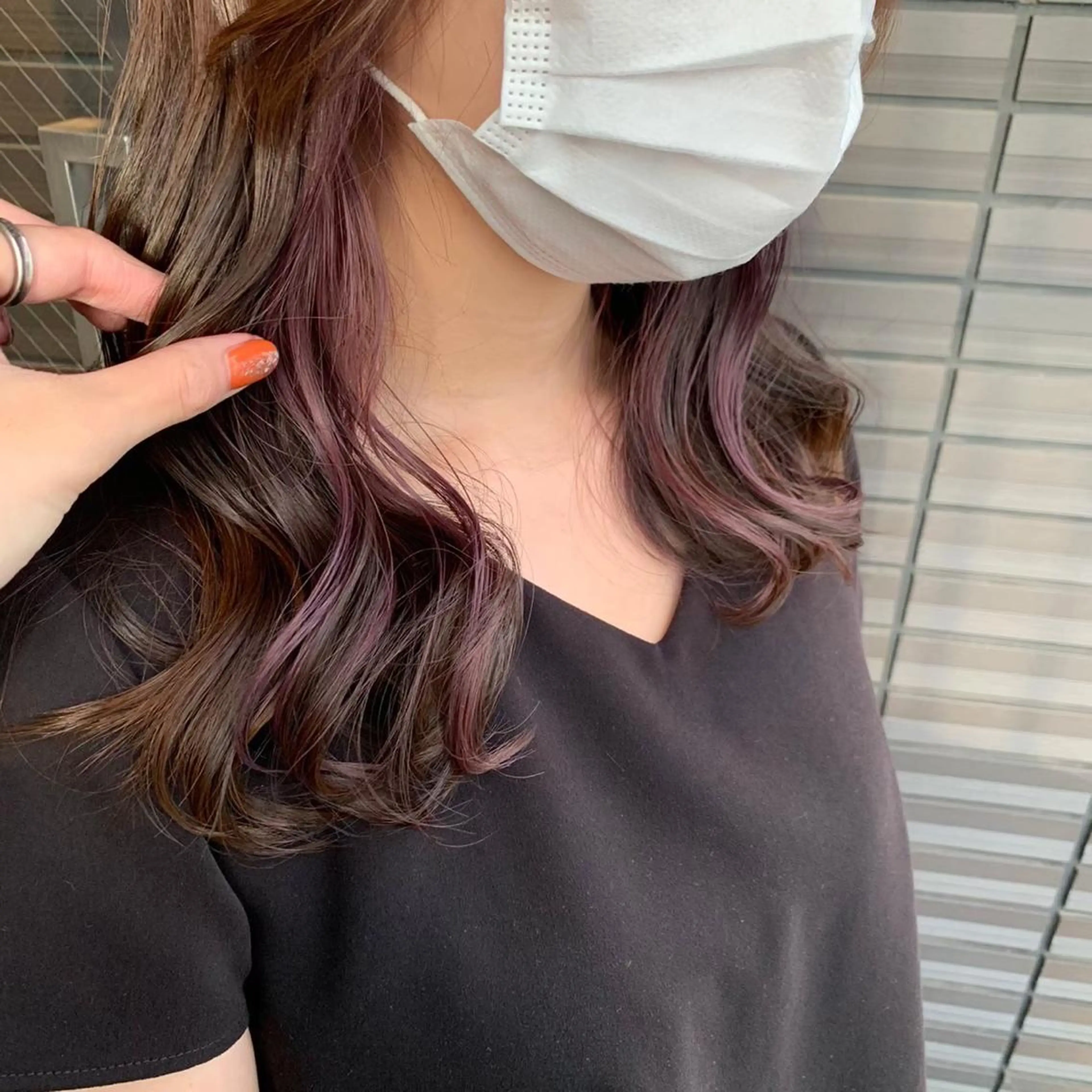 ミディアム 🤎タケオカ サキ🤎のヘアスタイル