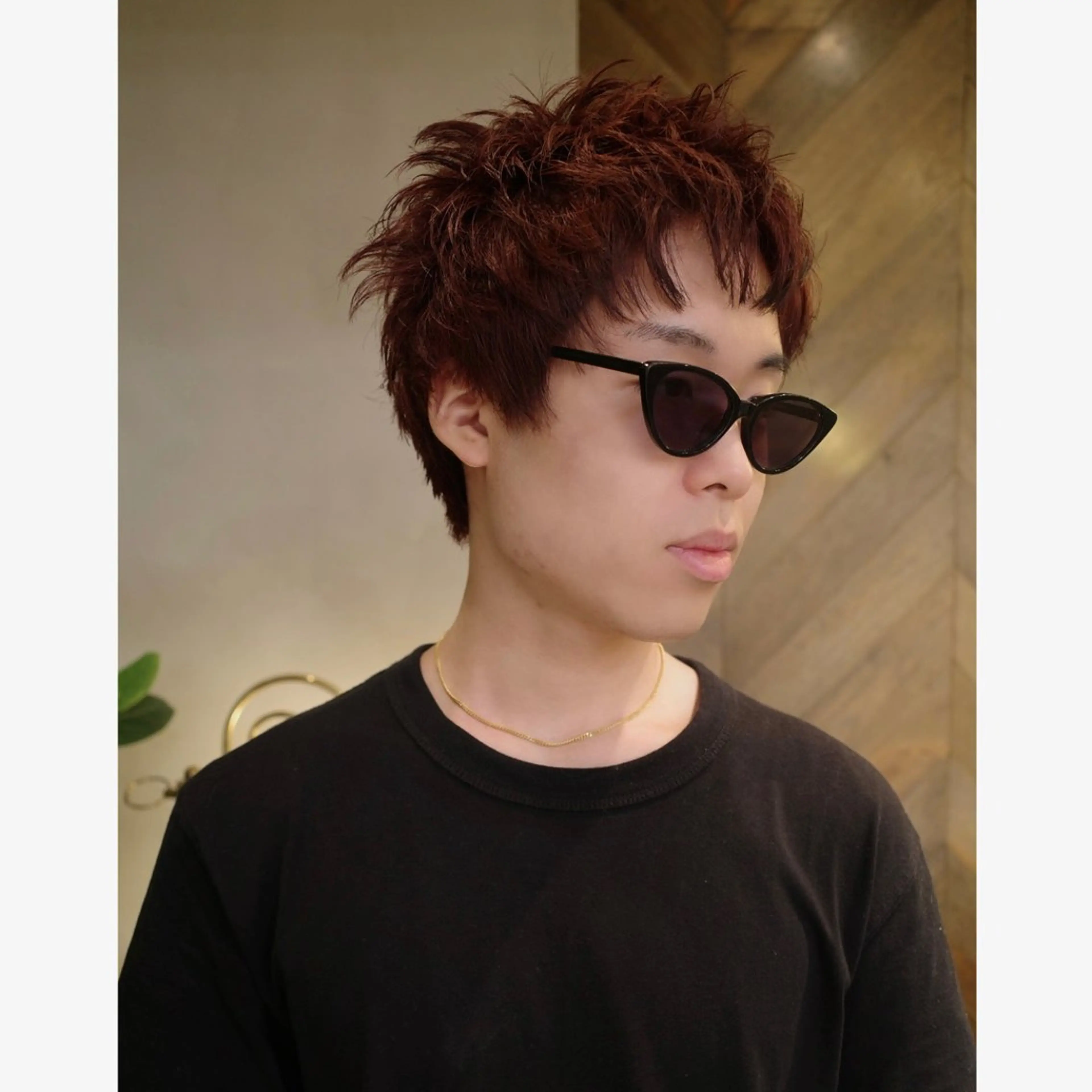 メンズ メンズショート スパイキーショート メンズベリーショート メンズウルフカット マレットヘア カット ヘアカラー メンズショート 原宿 渋谷 masakiのヘアスタイル