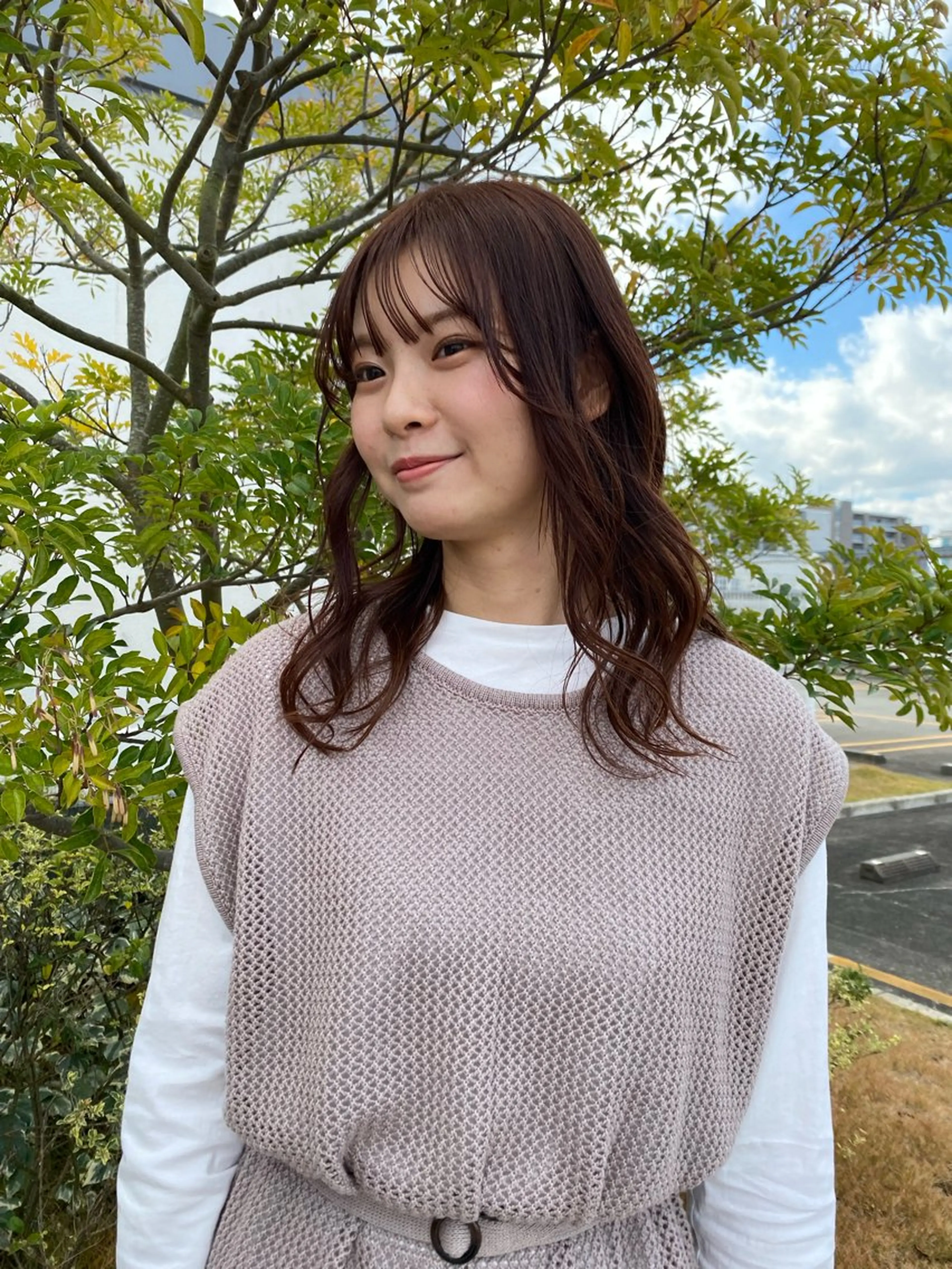 セミロング 月野涼風 /レイヤーカットのヘアスタイル