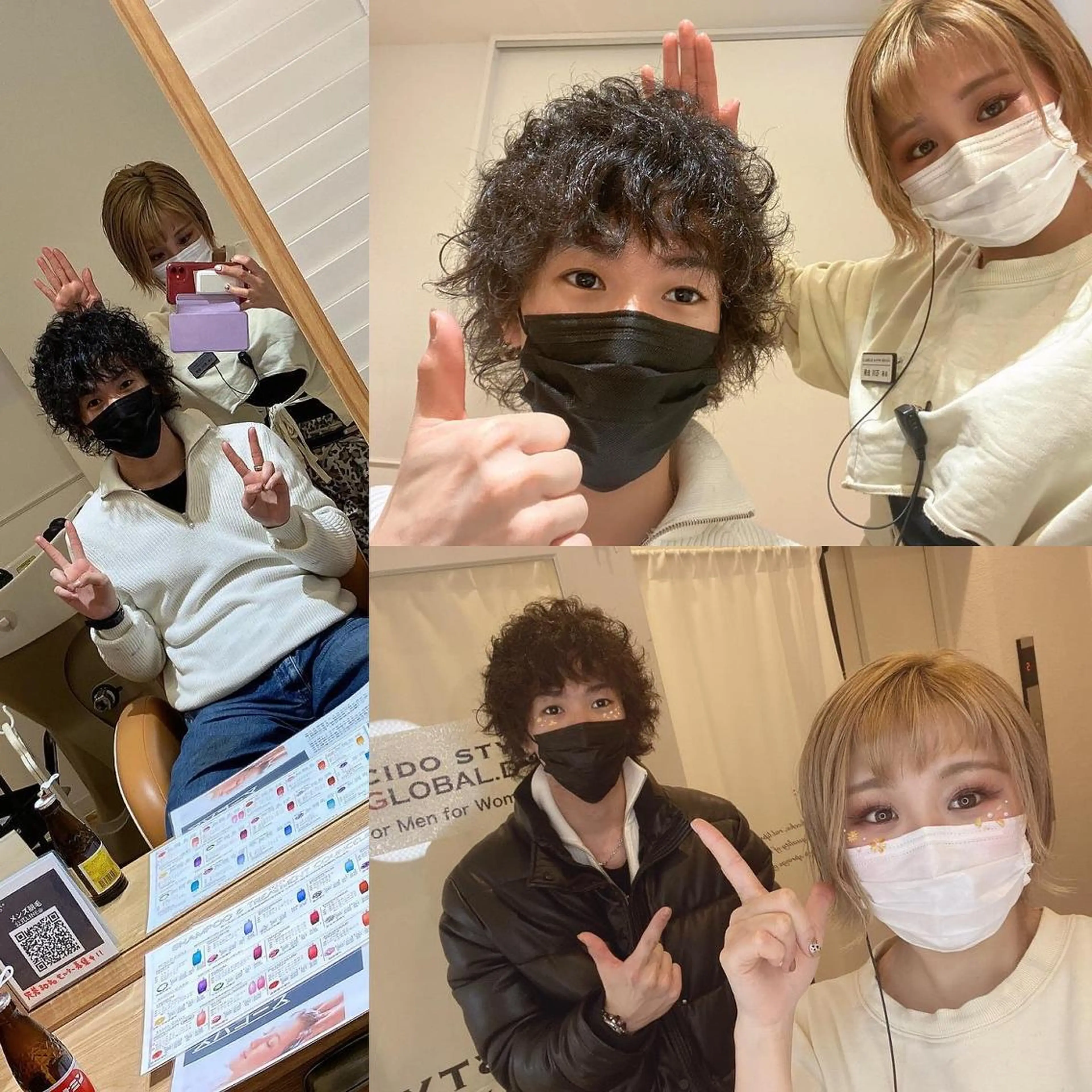 ショート カラー メンズ キッズ ショートボブ 子どものヘアアレンジ メンズショート ボブ ショートヘア ショート、ボブなら お任せ❤️石川由美のヘアスタイル