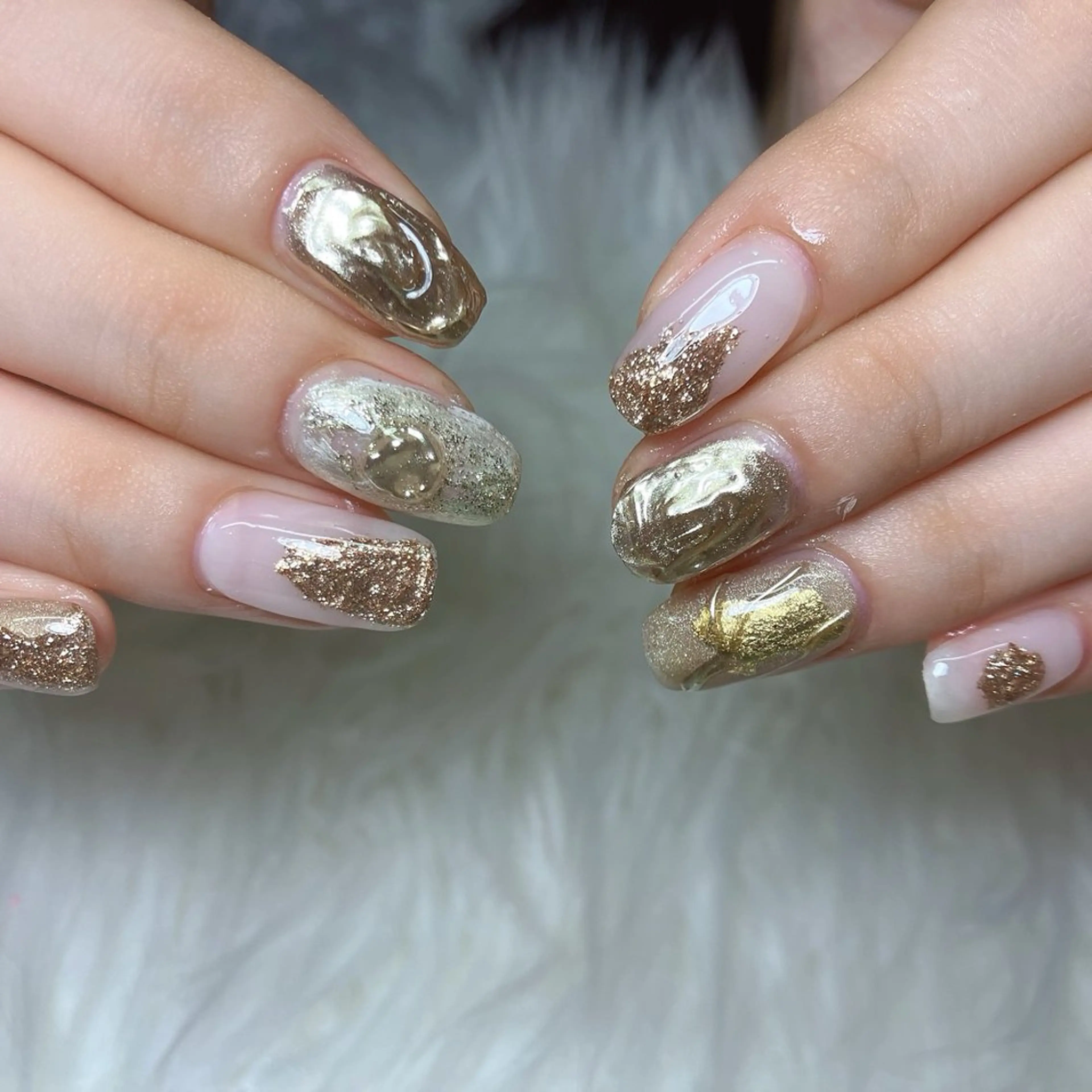 ネイル ハンドネイル 中国整体院中の ネイルサロン💅のネイルデザイン