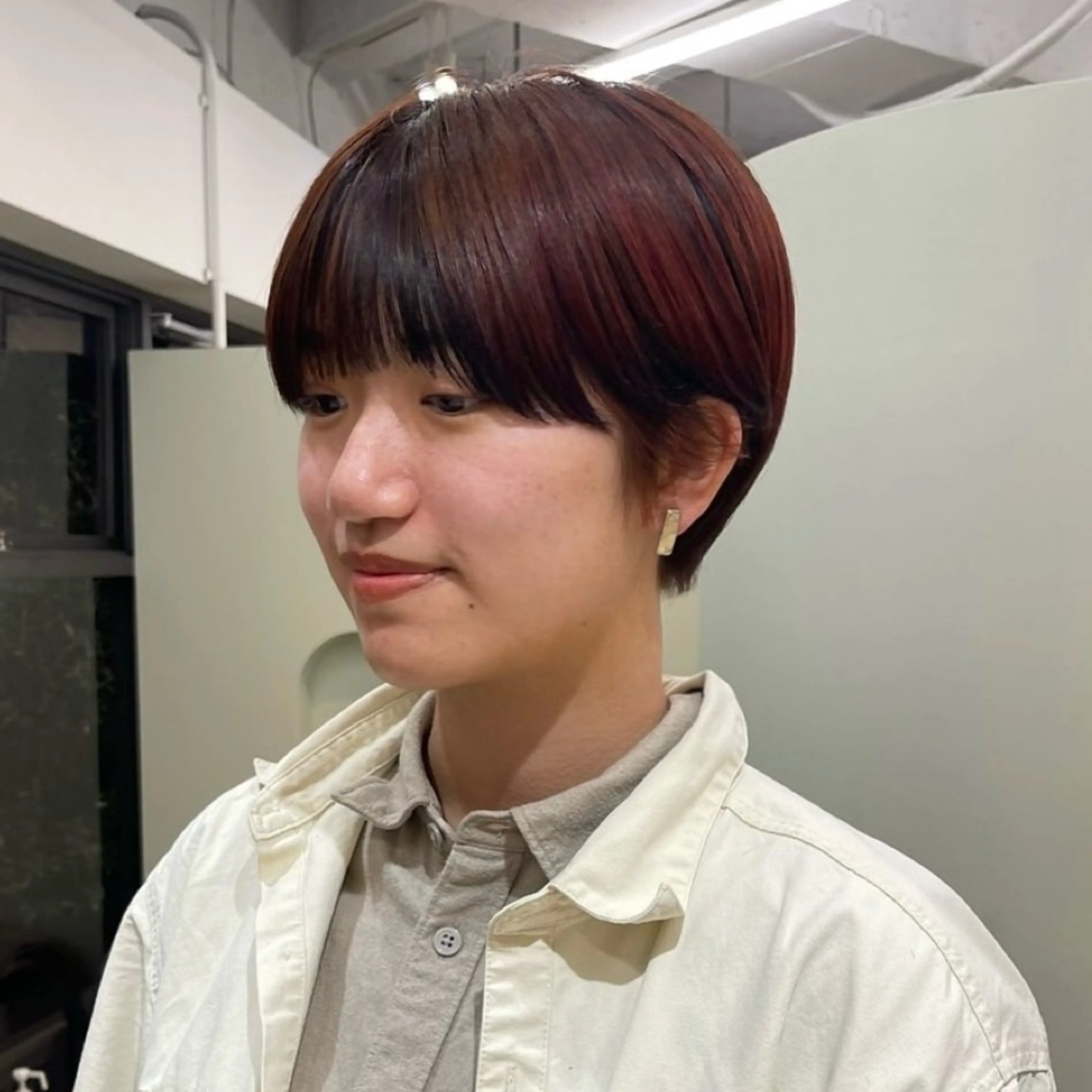 ショート くびれヘア ショートヘア yew scent所属・yuuka ショートのヘアスタイル