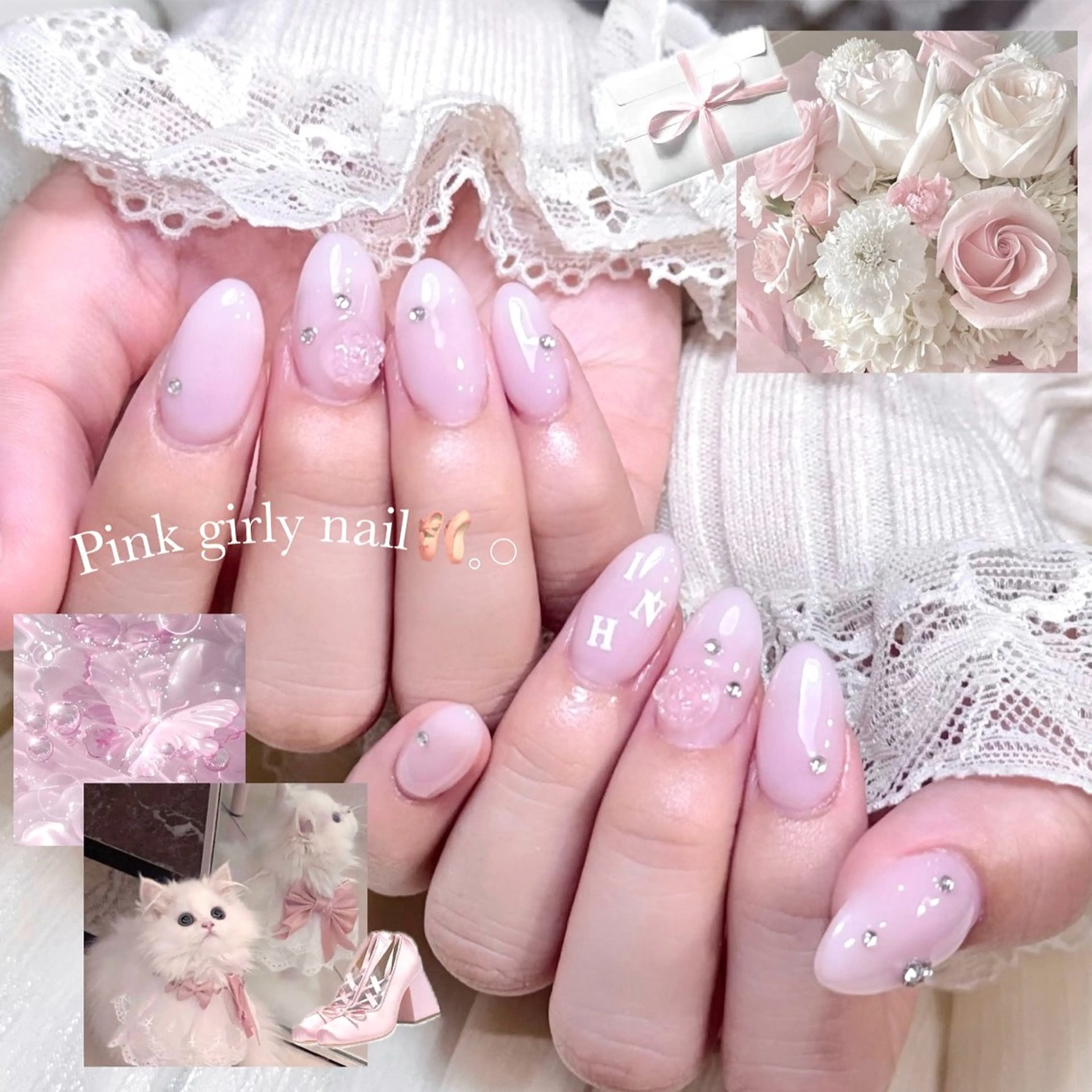 ネイル ハンドネイル 🎀mahiro🎀 #モテ爪のネイルデザイン