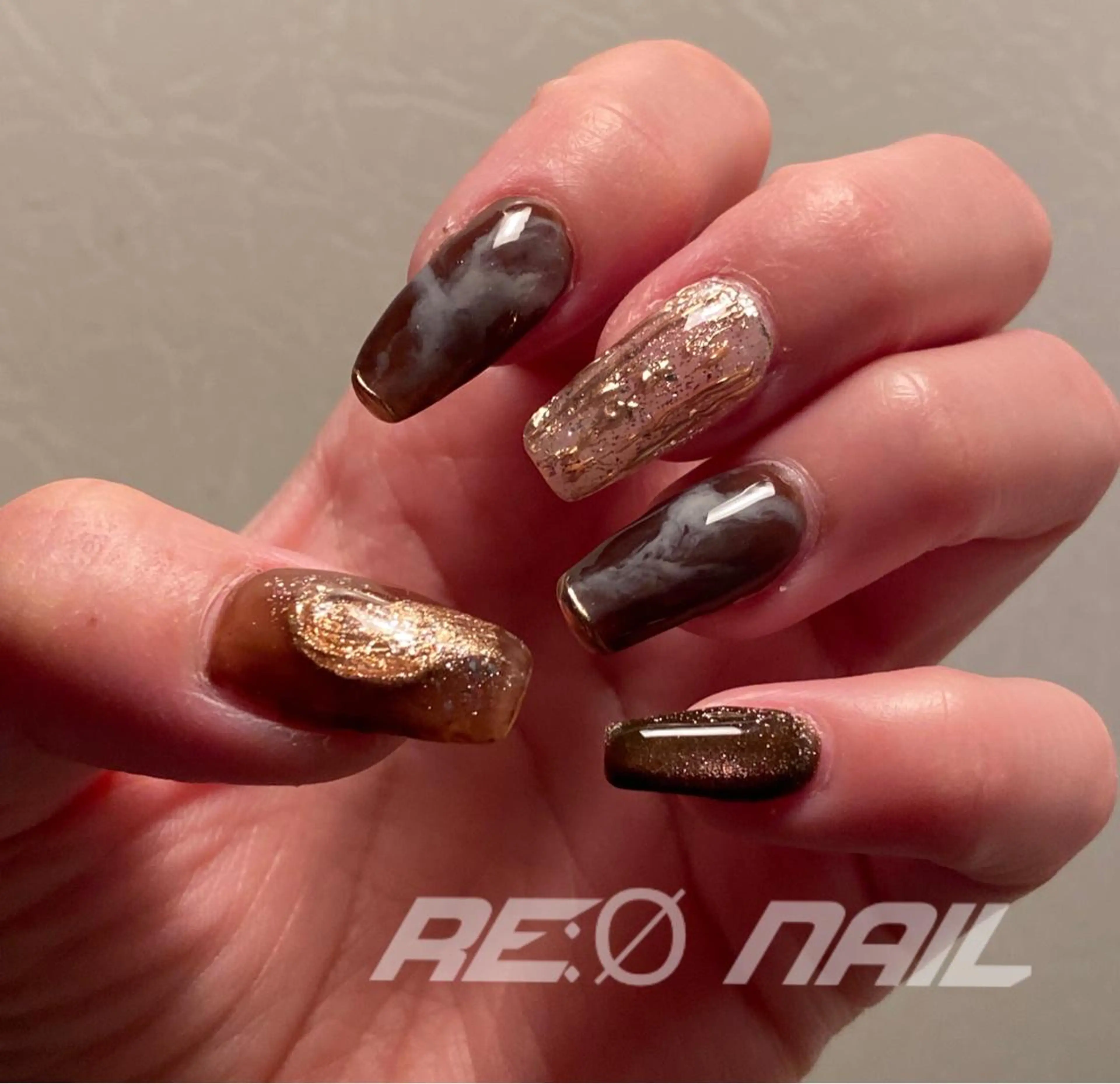 ネイル ハンドネイル Re:Ø nail 🩵TSUJIのネイルデザイン