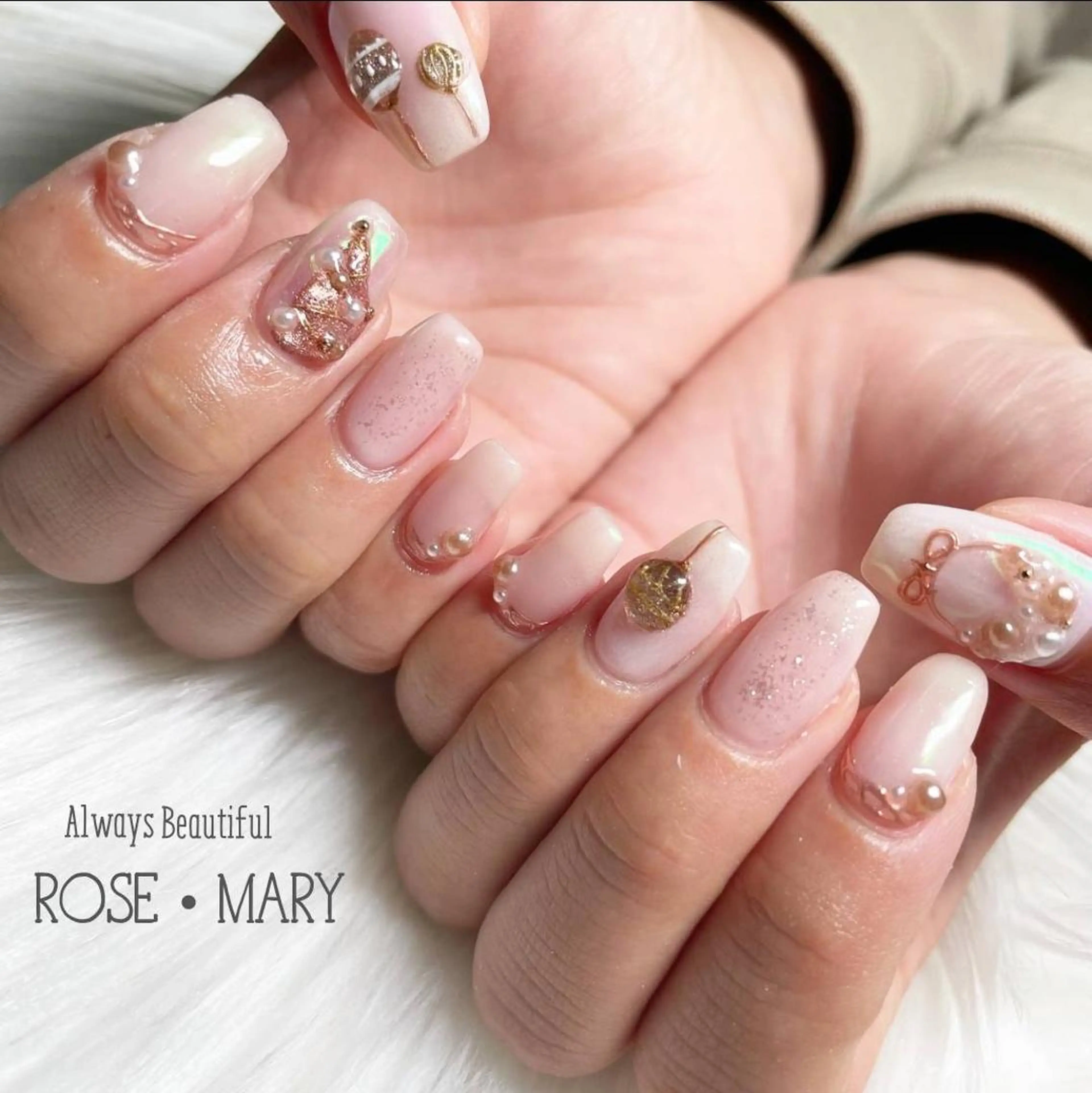 ネイル ハンドネイル ROSE・MARY 木村のネイルデザイン