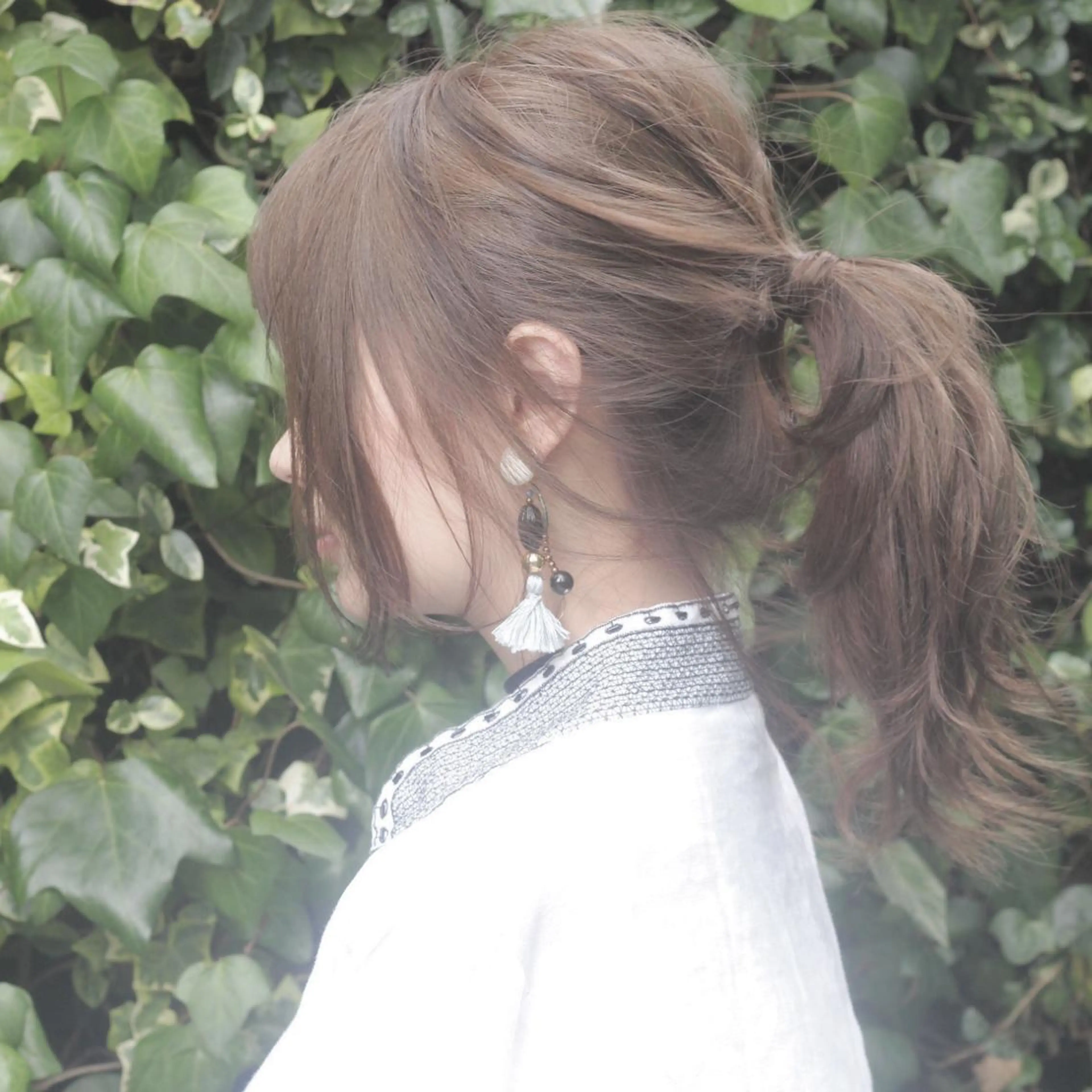 セミロング 🌸ハイトーン 新田　廉 🌸のヘアスタイル
