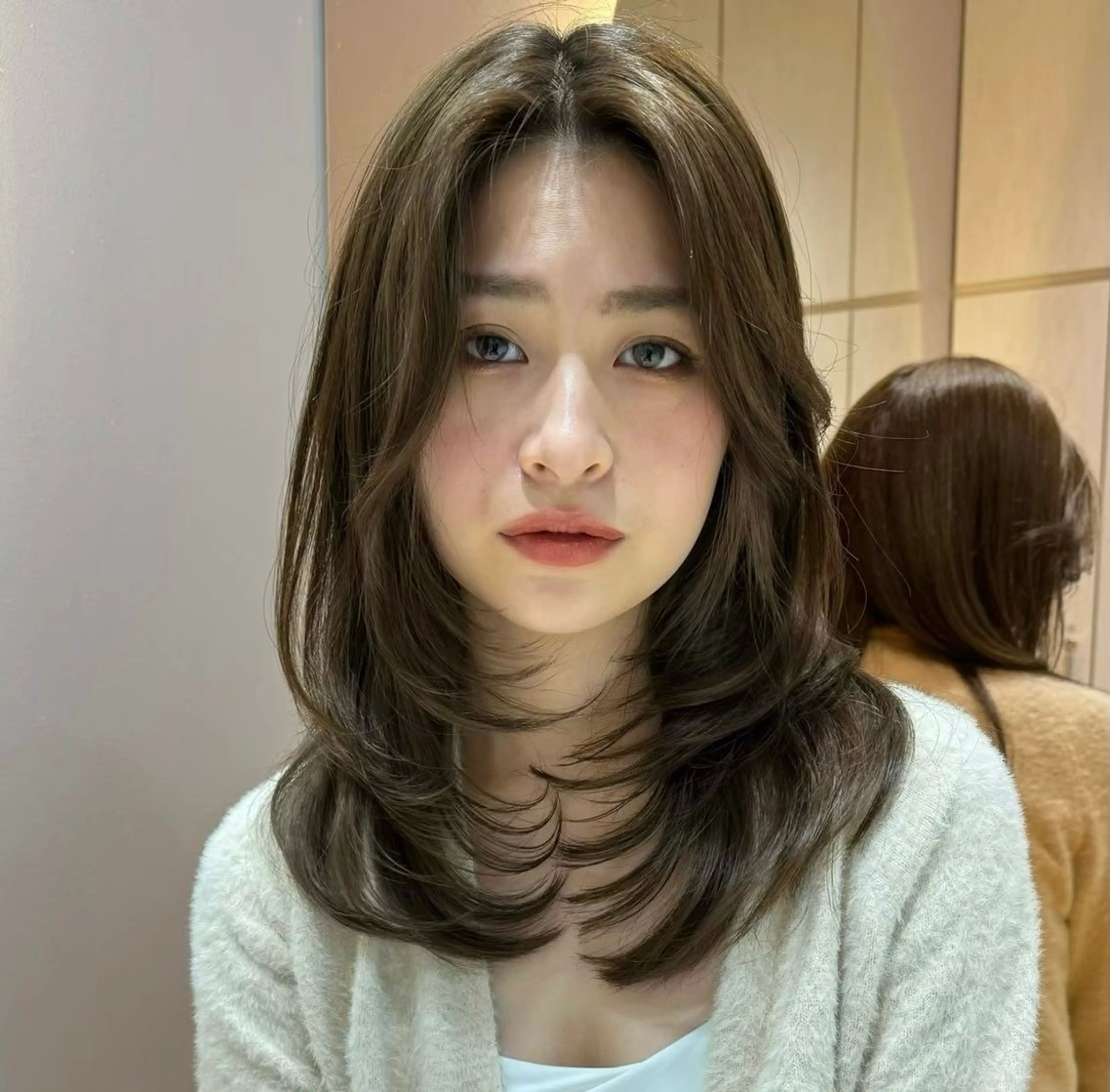 ミディアム ハイレイヤー レイヤーカット 大和田拓夢 /縮毛矯正/艶髪ボブのヘアスタイル