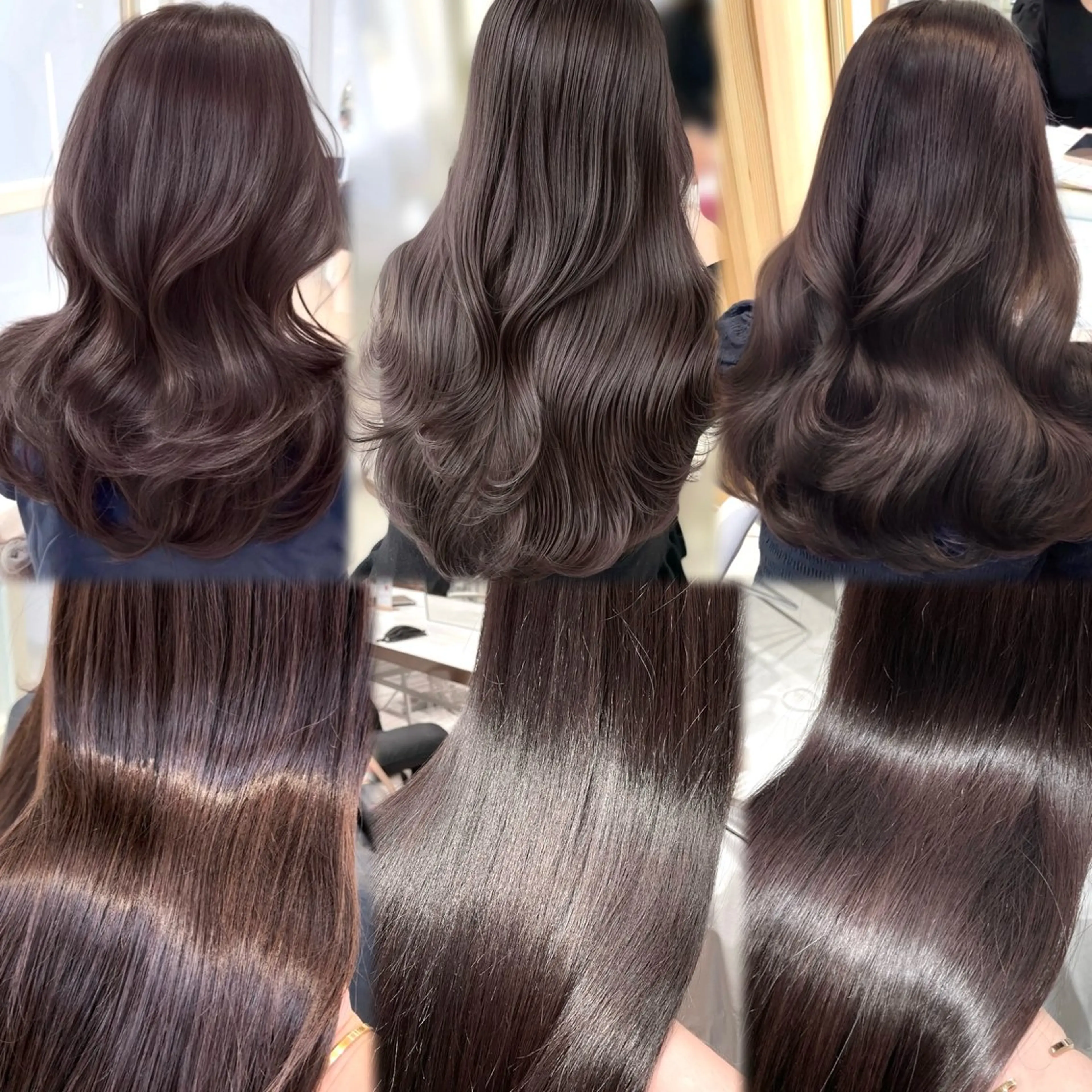 セミロング カラー カット ヘアカラー トリートメント 🇰🇷韓国風くびれ ヘア🇰🇷中村優大のヘアスタイル