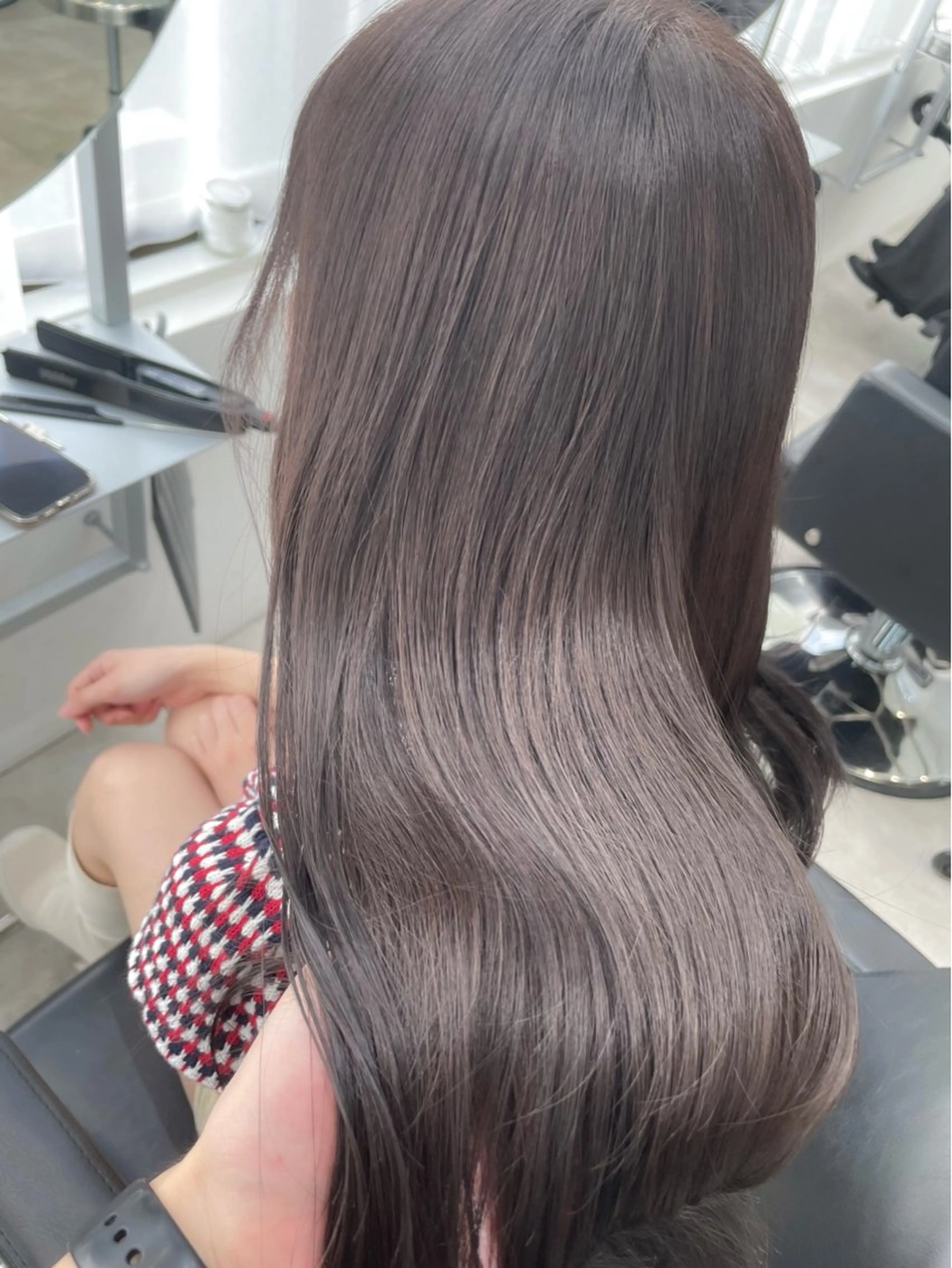 ロング カラー カット ヘアカラー トリートメント 佐藤 悠汰のヘアスタイル