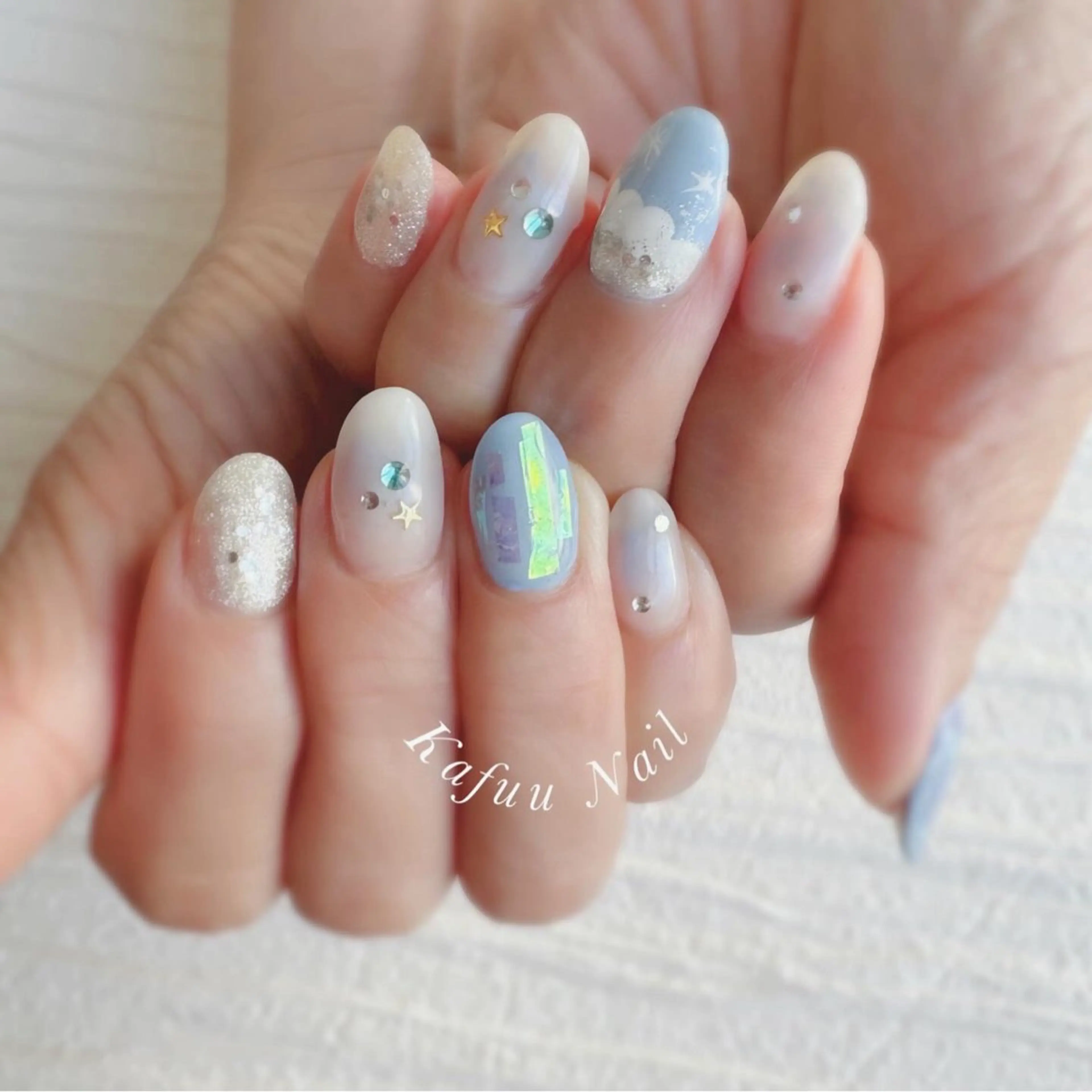 ネイル 韓国ネイル Kafuu Nailのネイルデザイン