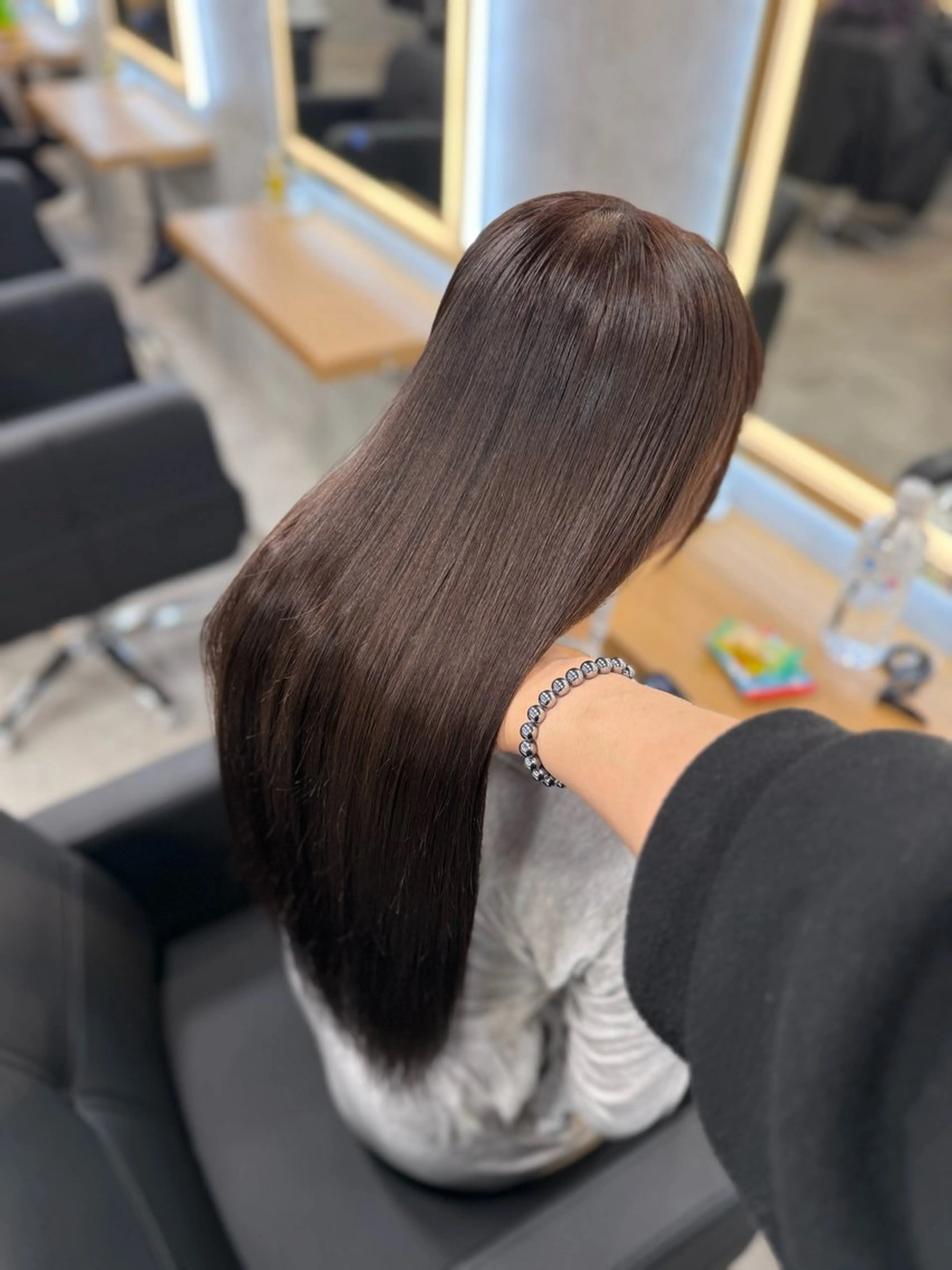 ロング カラー ヘアアレンジ カット ヘアカラー トリートメント ヘアセット 札幌レイヤーカット× 透明感カラーの達人のヘアスタイル