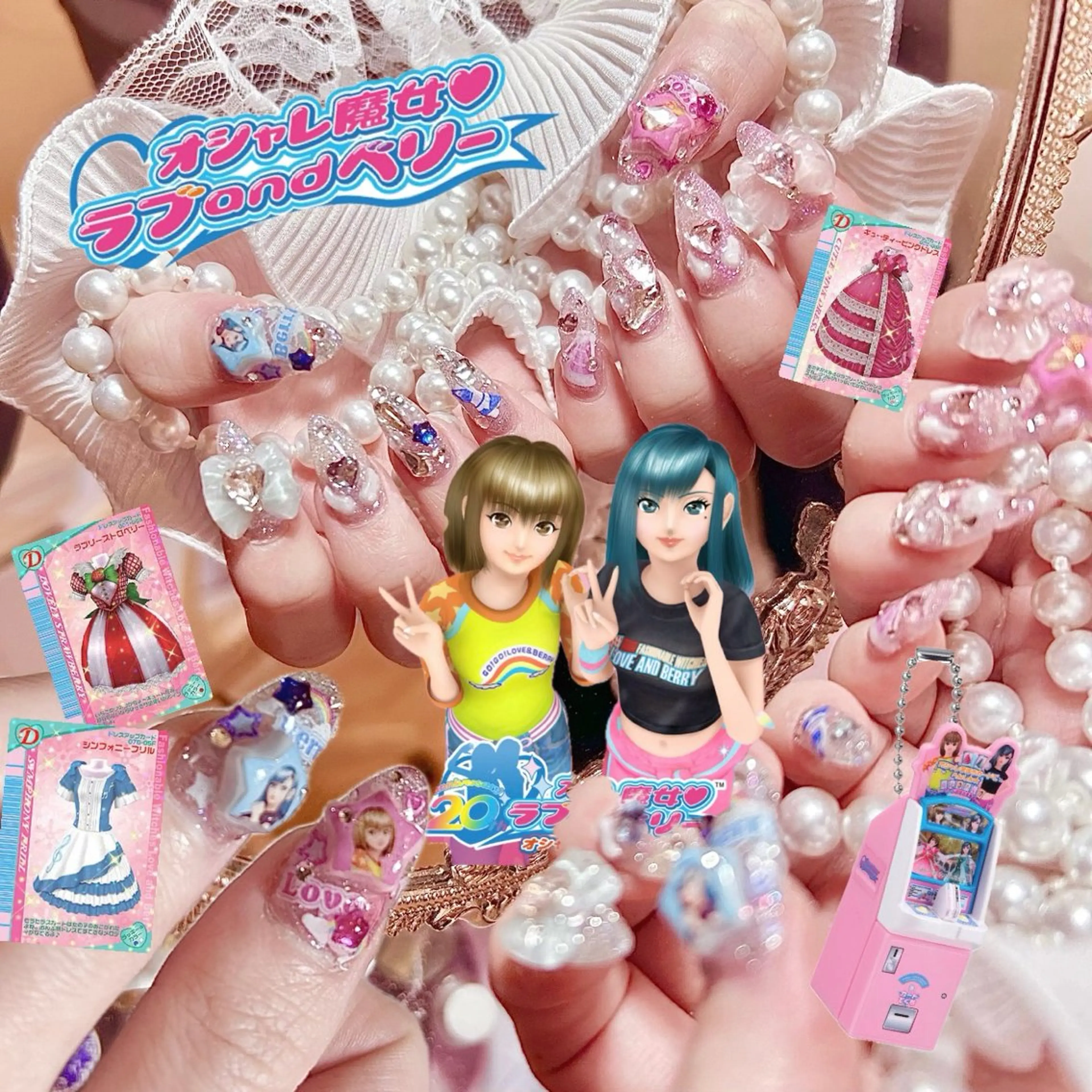 ネイル Yudia🎀 Momokaのネイルデザイン