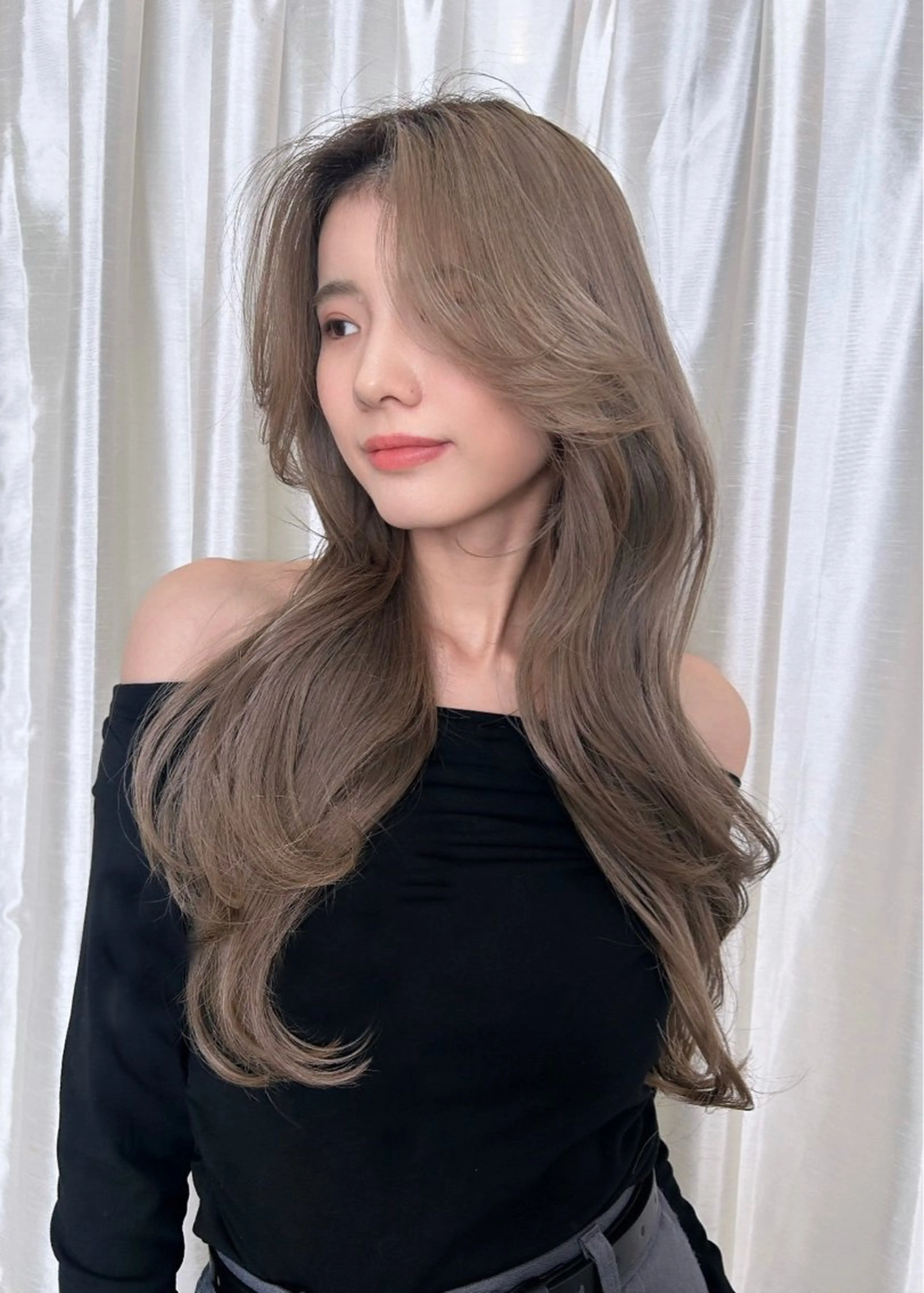 ロング Happiness王寺所属・髪質改善カラー 🫧萩原のヘアスタイル