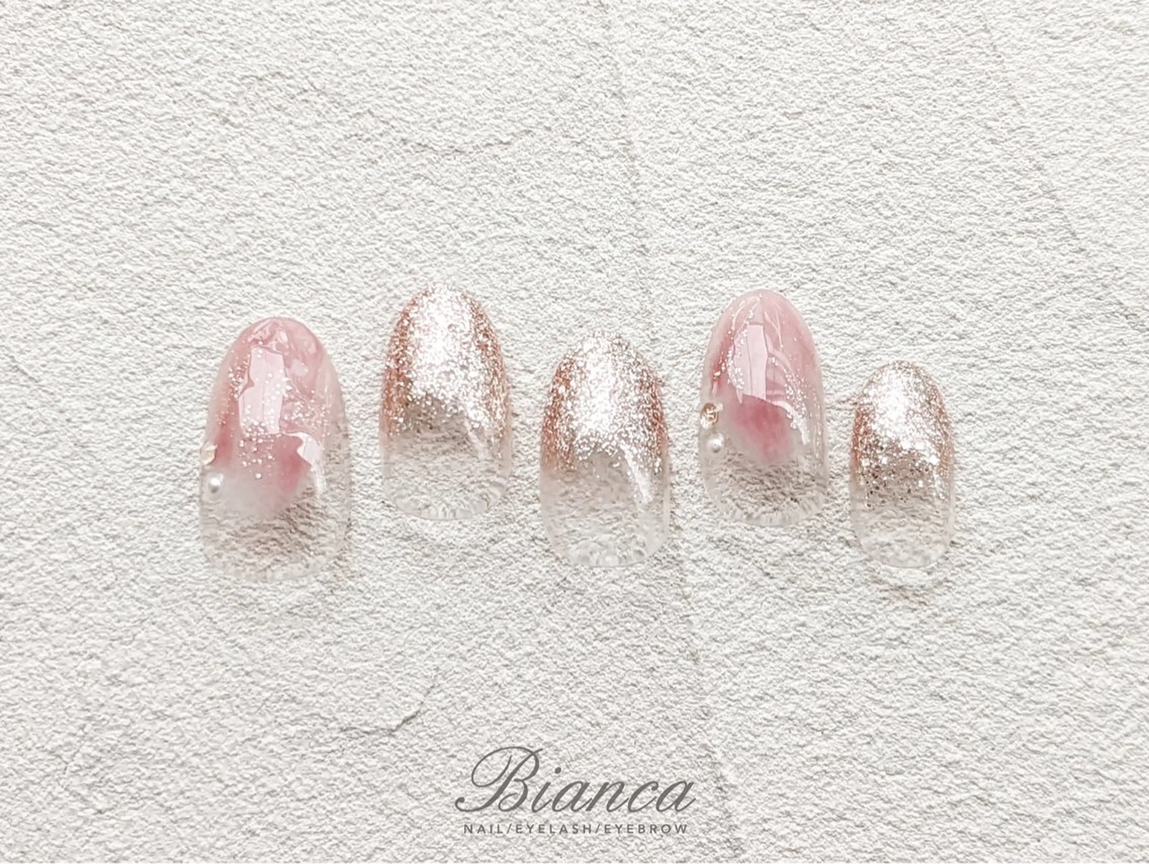 ネイル ハンドネイル Bianca栄店 みさと店長のネイルデザイン