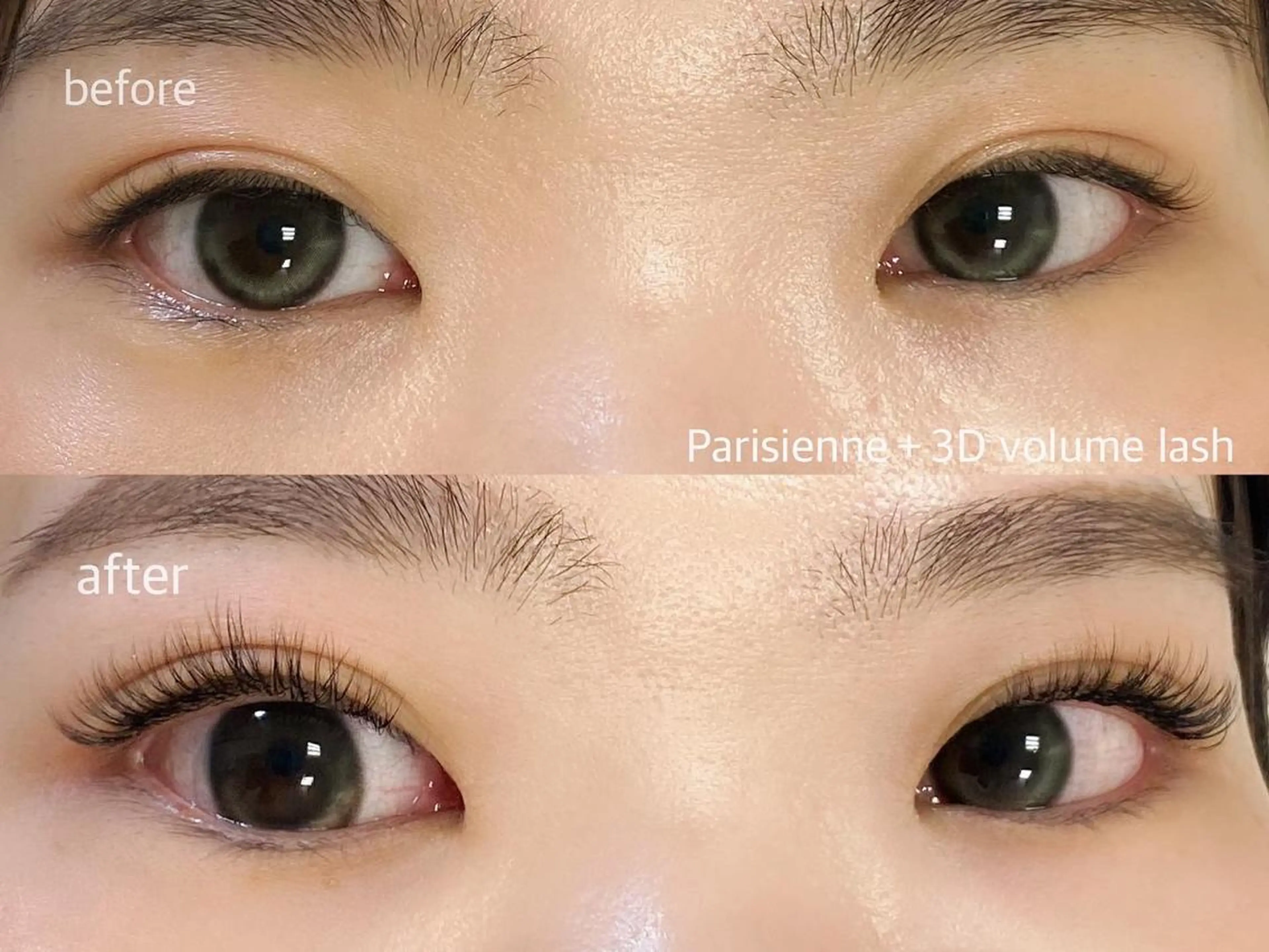 マツエク・マツパ 束感まつ毛 韓国風マツエク パリジェンヌラッシュリフト まつげパーマ 下まつげエクステ マツエク viviAiles ♡⃛ Ruiのマツエク・マツパデザイン