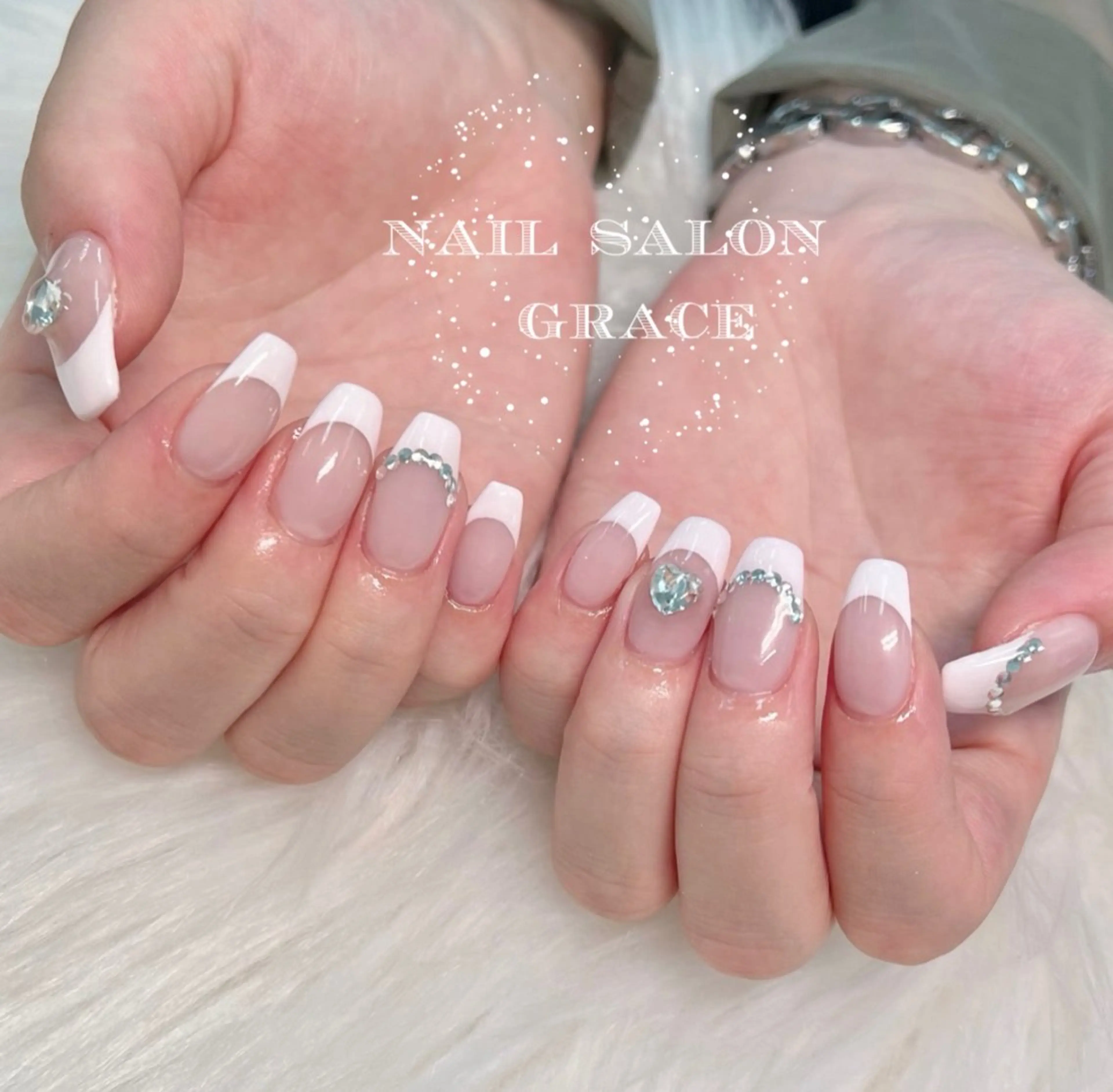ネイル フレンチネイル ハンドネイル nailsalon GRACE所属・GRACE nailのネイルデザイン