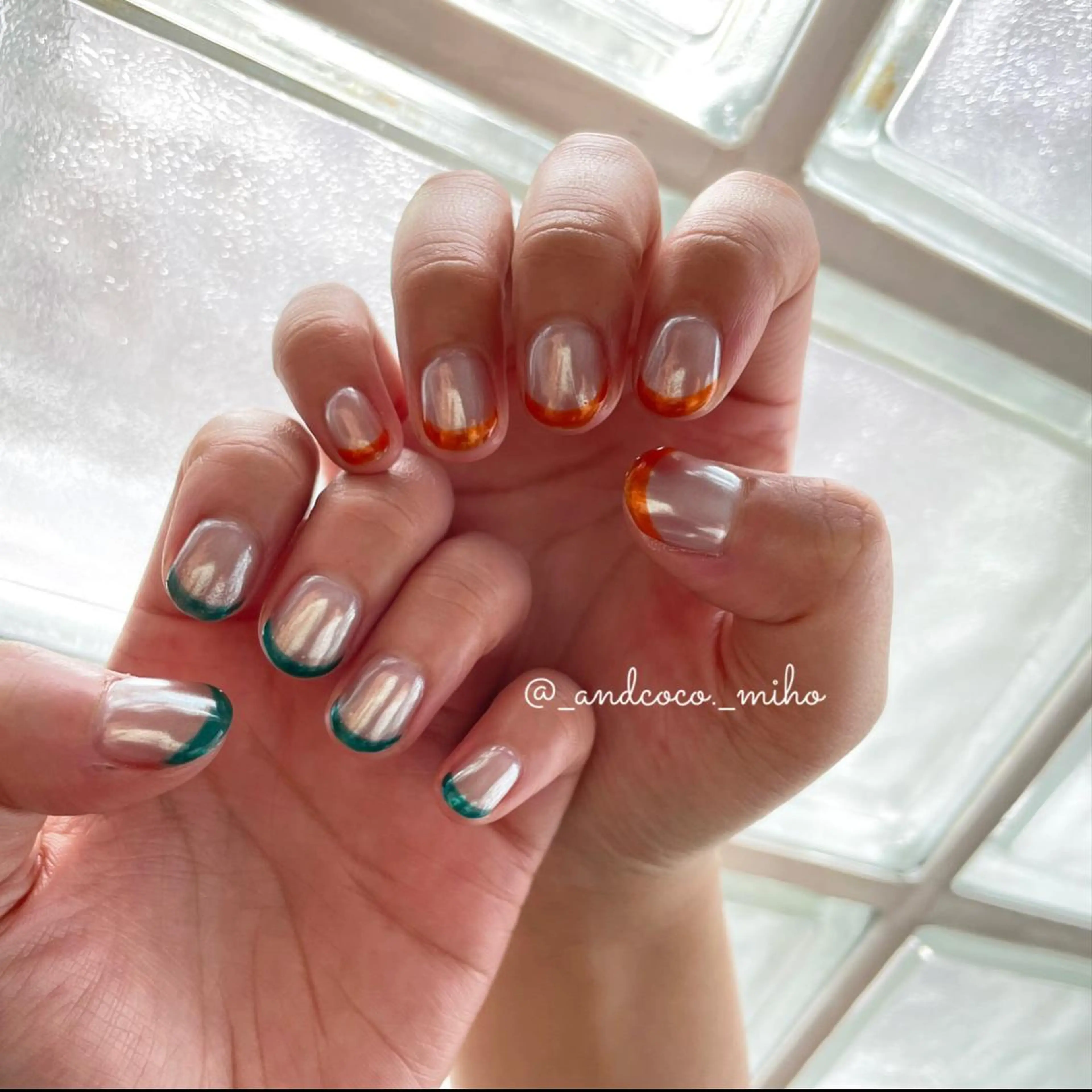 ネイル ハンドネイル And  & coco. eyelash & nail所属・Nailist〻 mihoのネイルデザイン