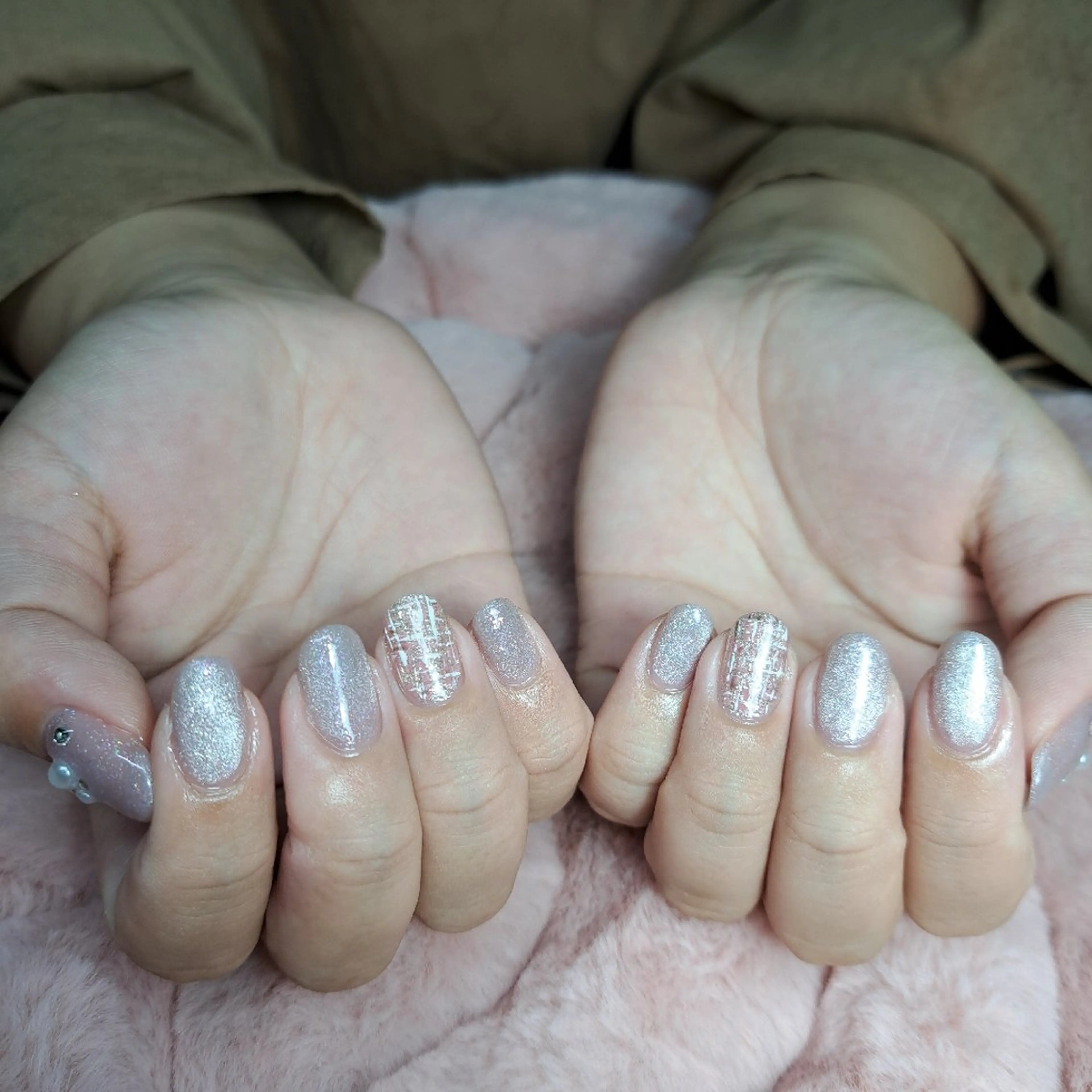 ネイル シンプルネイル HAYASHI  Nのネイルデザイン