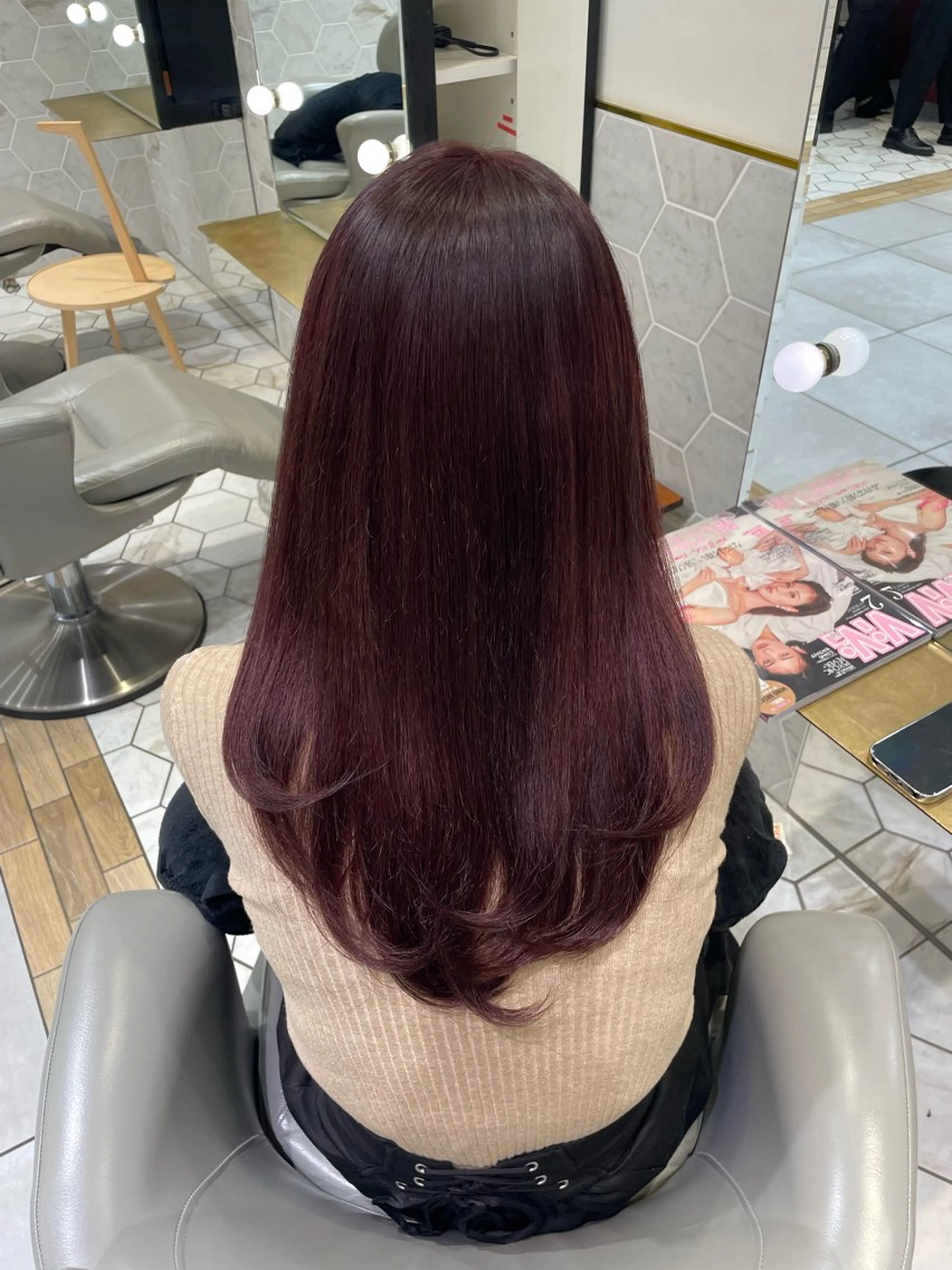カラー ヘアカラー 透明感 カラー/RICOのヘアスタイル