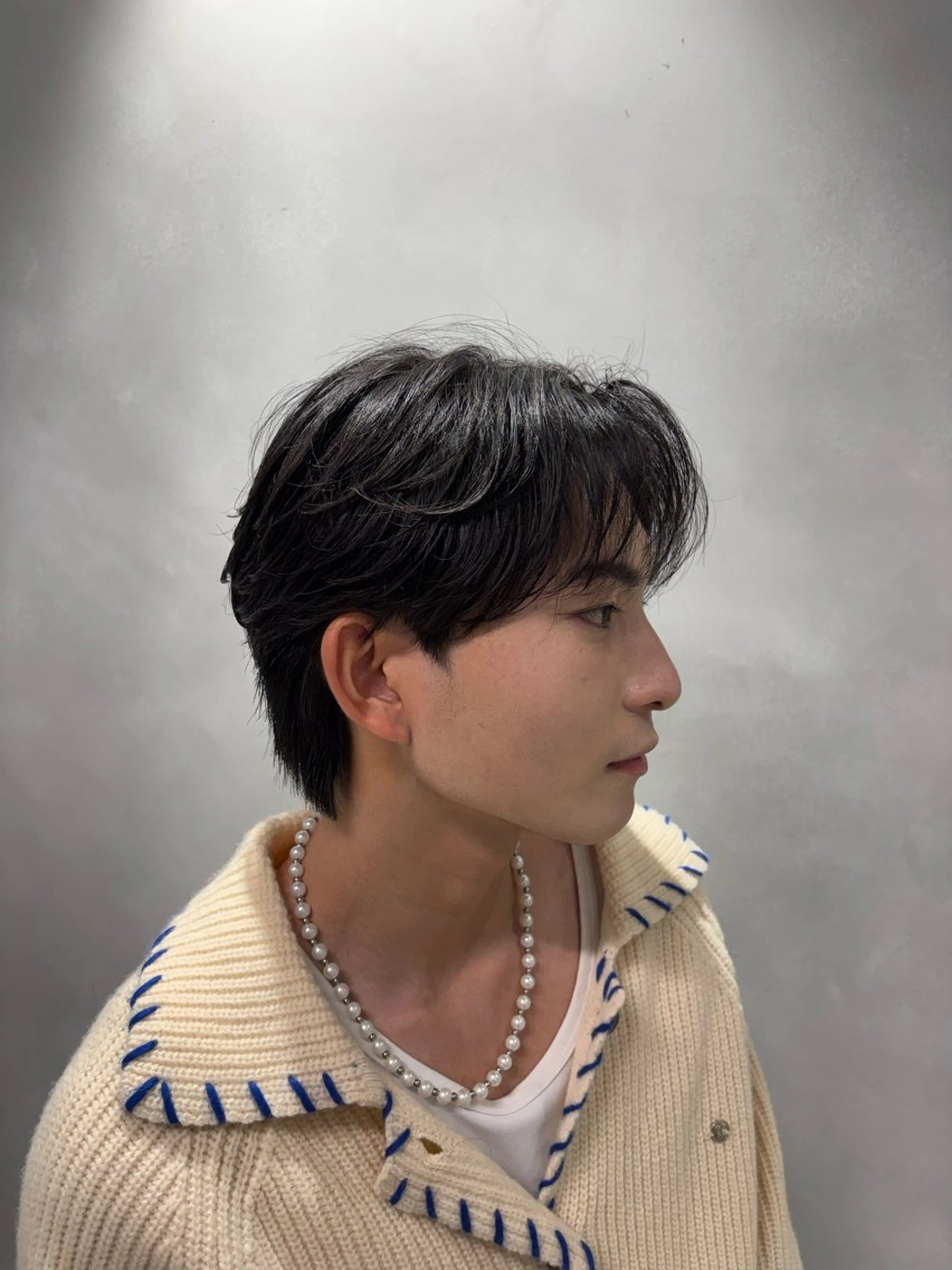 パーマ メンズ フェザーパーマ メンズパーマ ニュアンスパーマ カット パーマ トリートメント メンズカット/柏/韓 国/メンズパーマ航太のヘアスタイル