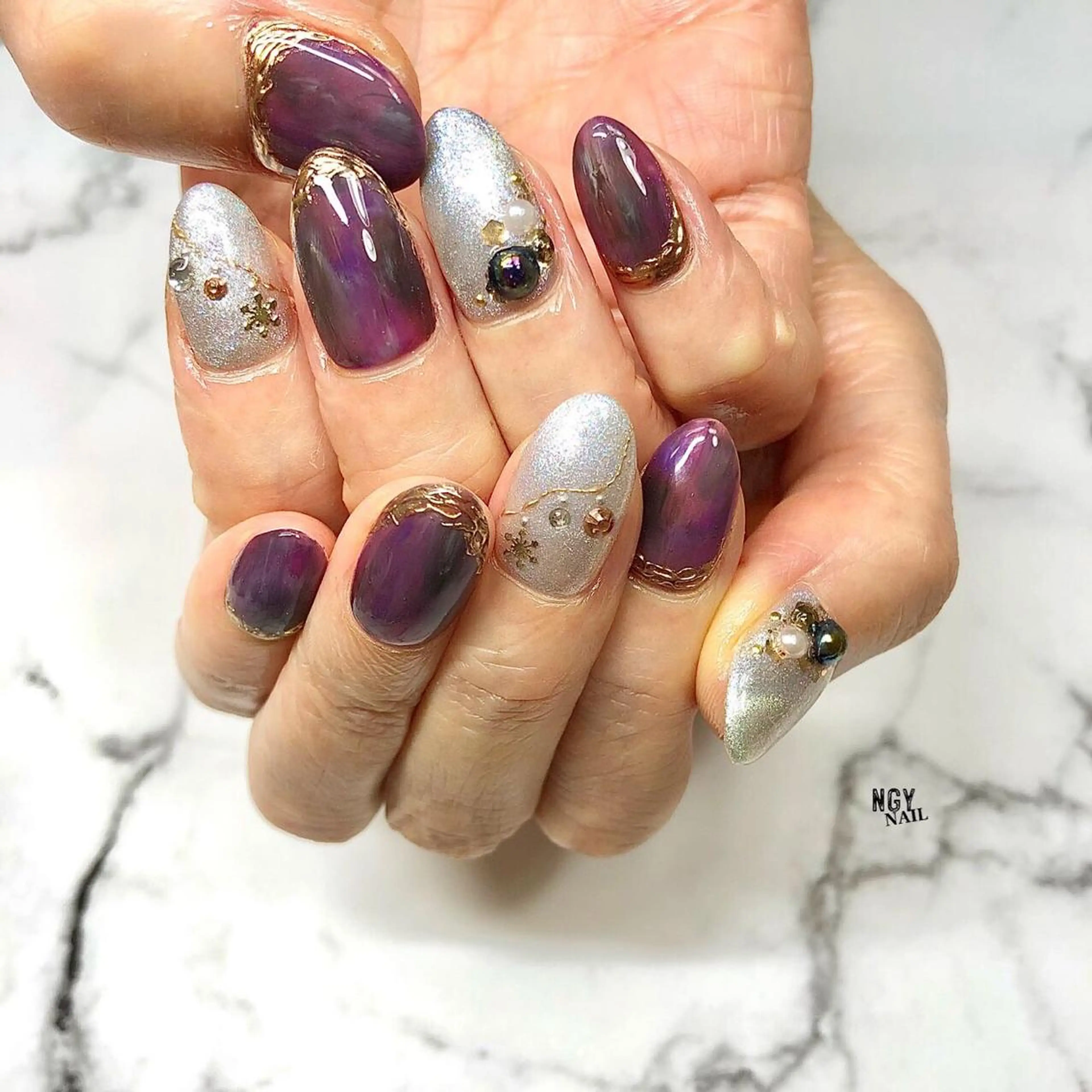 ネイル ハンドネイル NAIL NOWのネイルデザイン