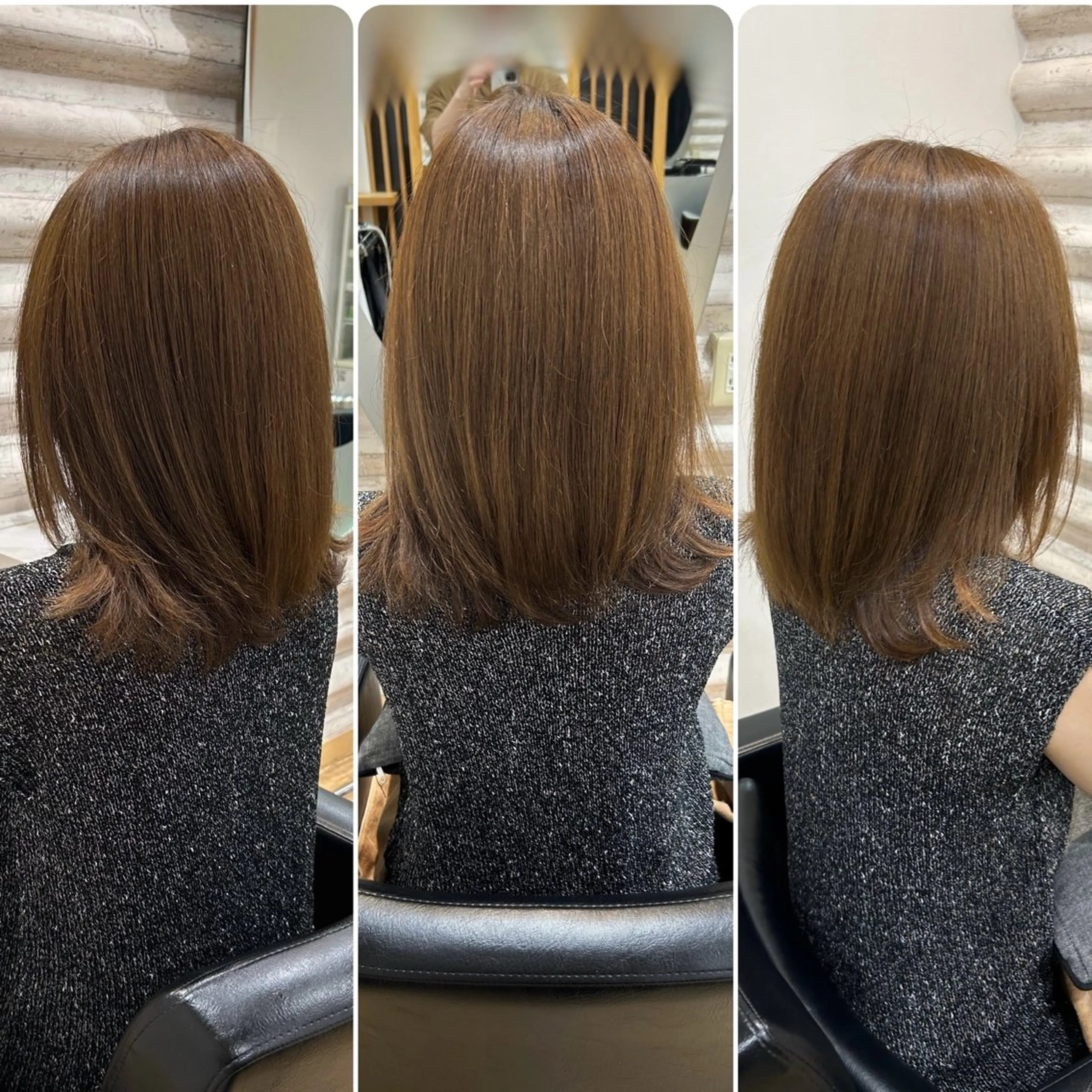 ロング カラー 髪質改善 トリートメント 艶の専門店/髪質改善 ×酸熱カラー/KONのヘアスタイル