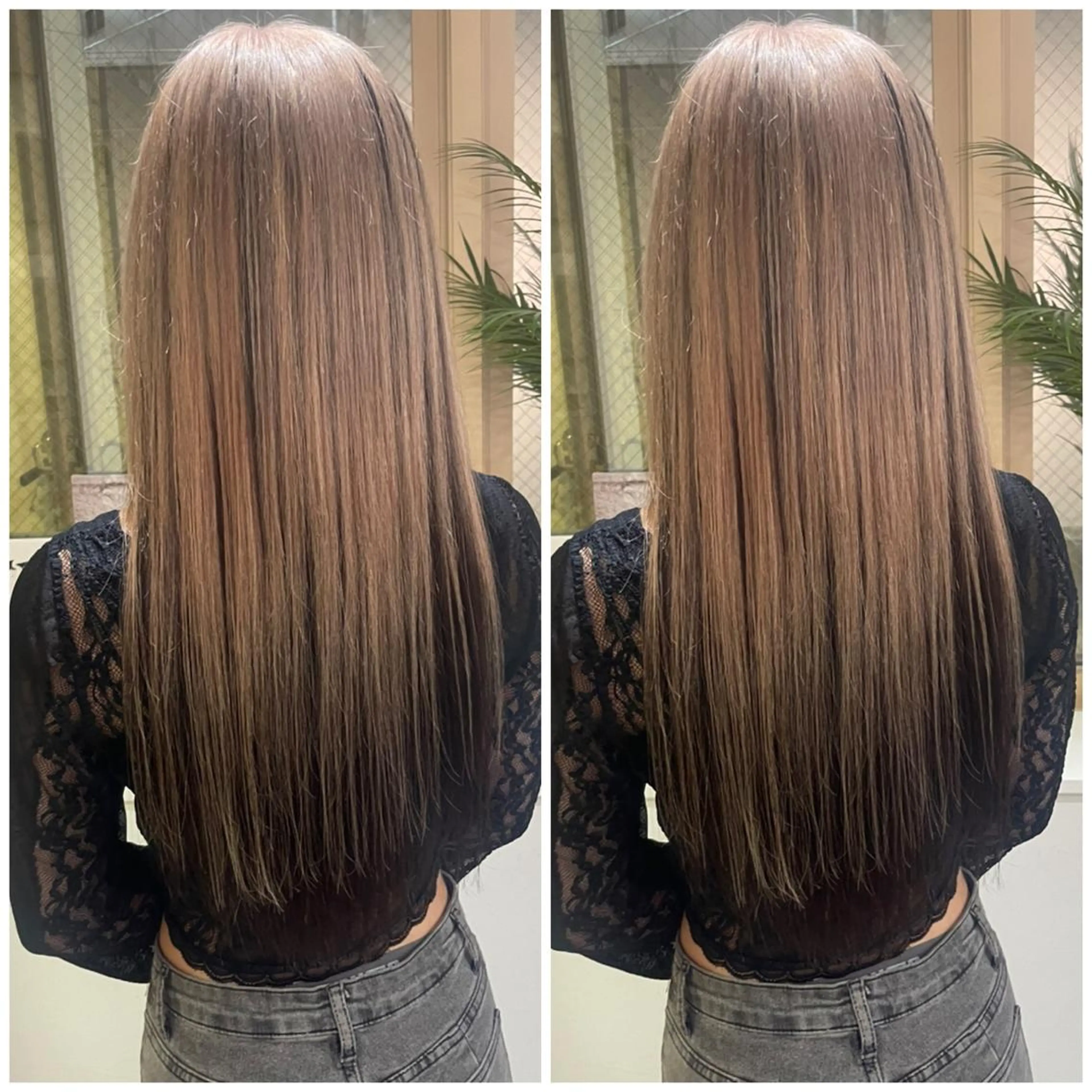 ロング ヘアカラー エクステ 🦋プルエクステ ARISA🦋のヘアスタイル