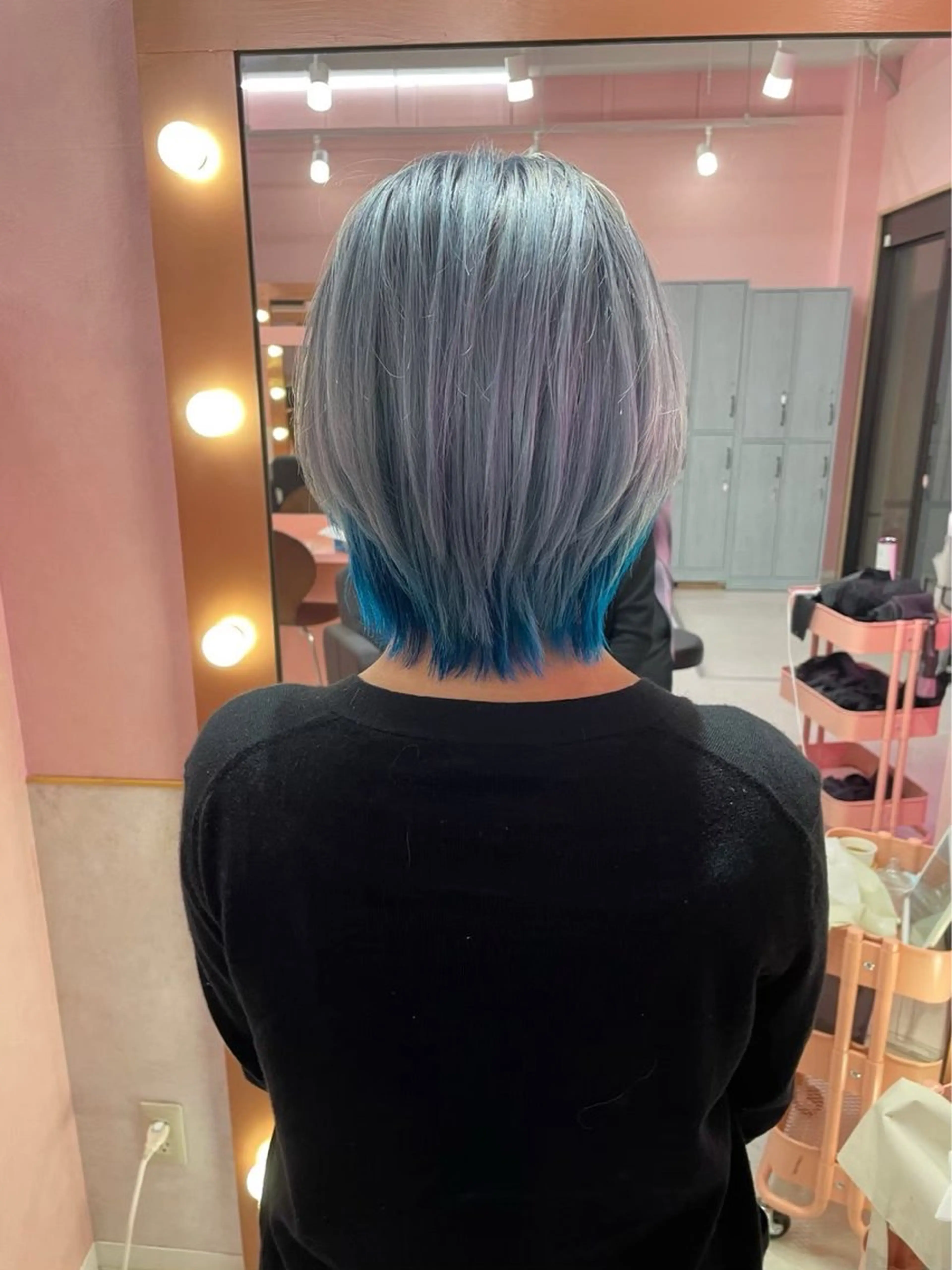 ショート アッシュ アッシュグレー ピンクブラウン 髪質改善 タンバルモリ ヘアカラー トリートメント ピンク🎀ブロンド 💎ハイトーン/大和のヘアスタイル