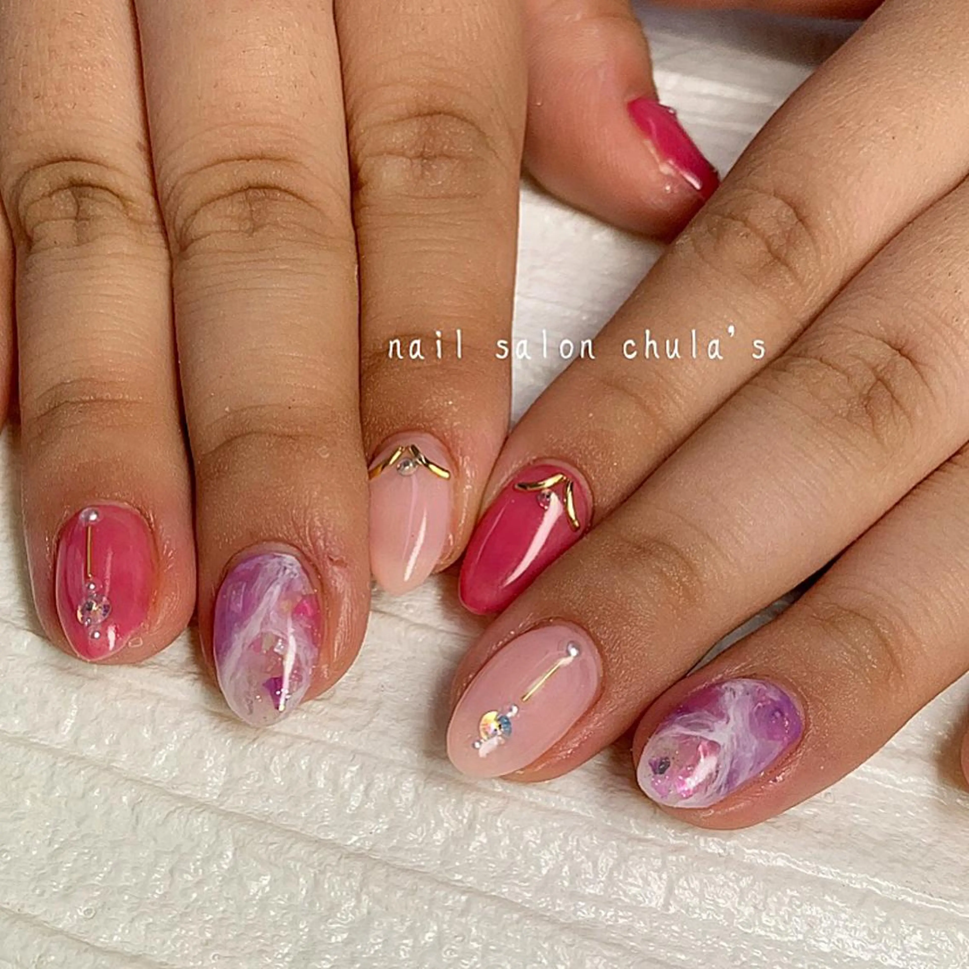 ネイル ハンドネイル nail salon  chula's所属・☆ayaka ☆のネイルデザイン