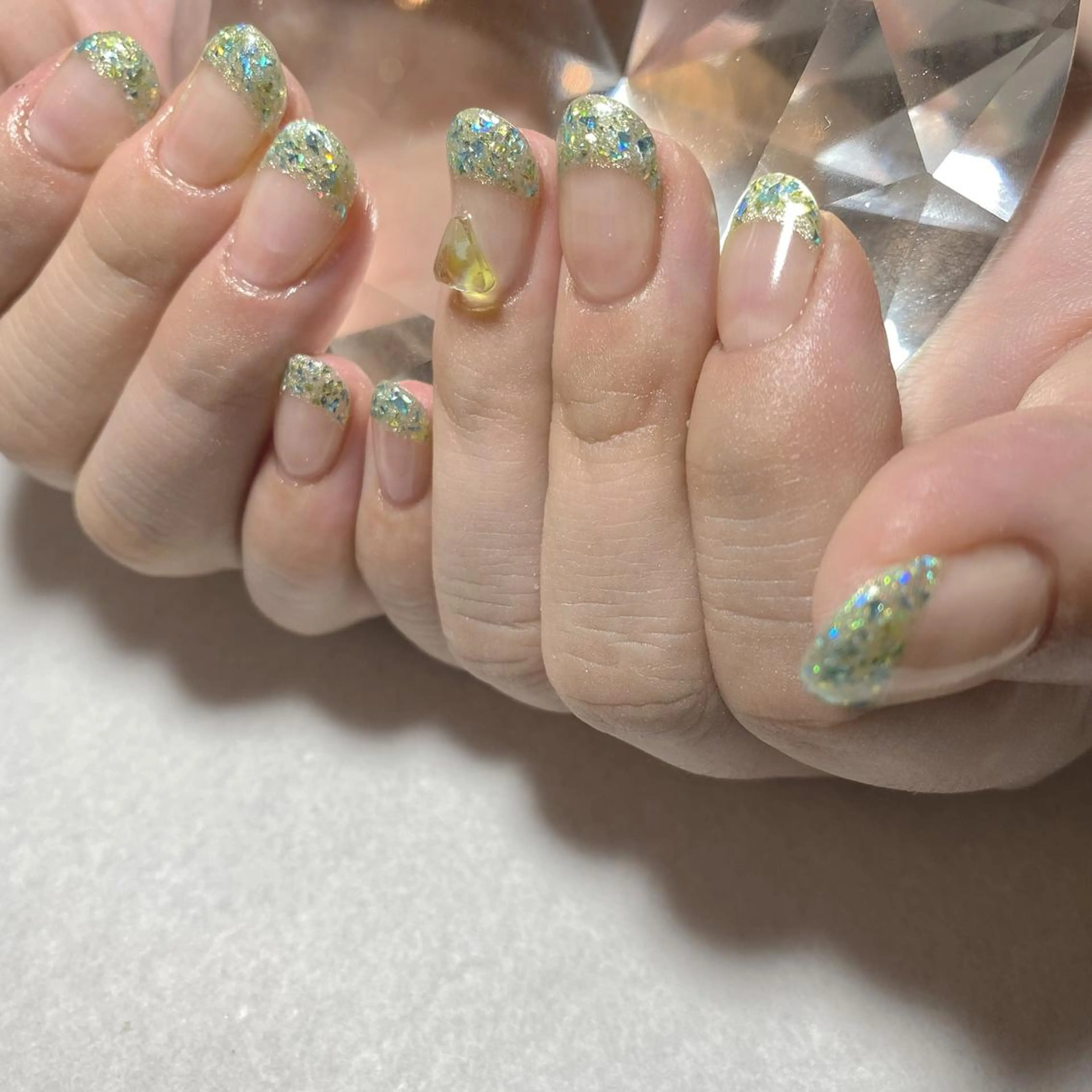 フレンチ💖クリアベースの写真