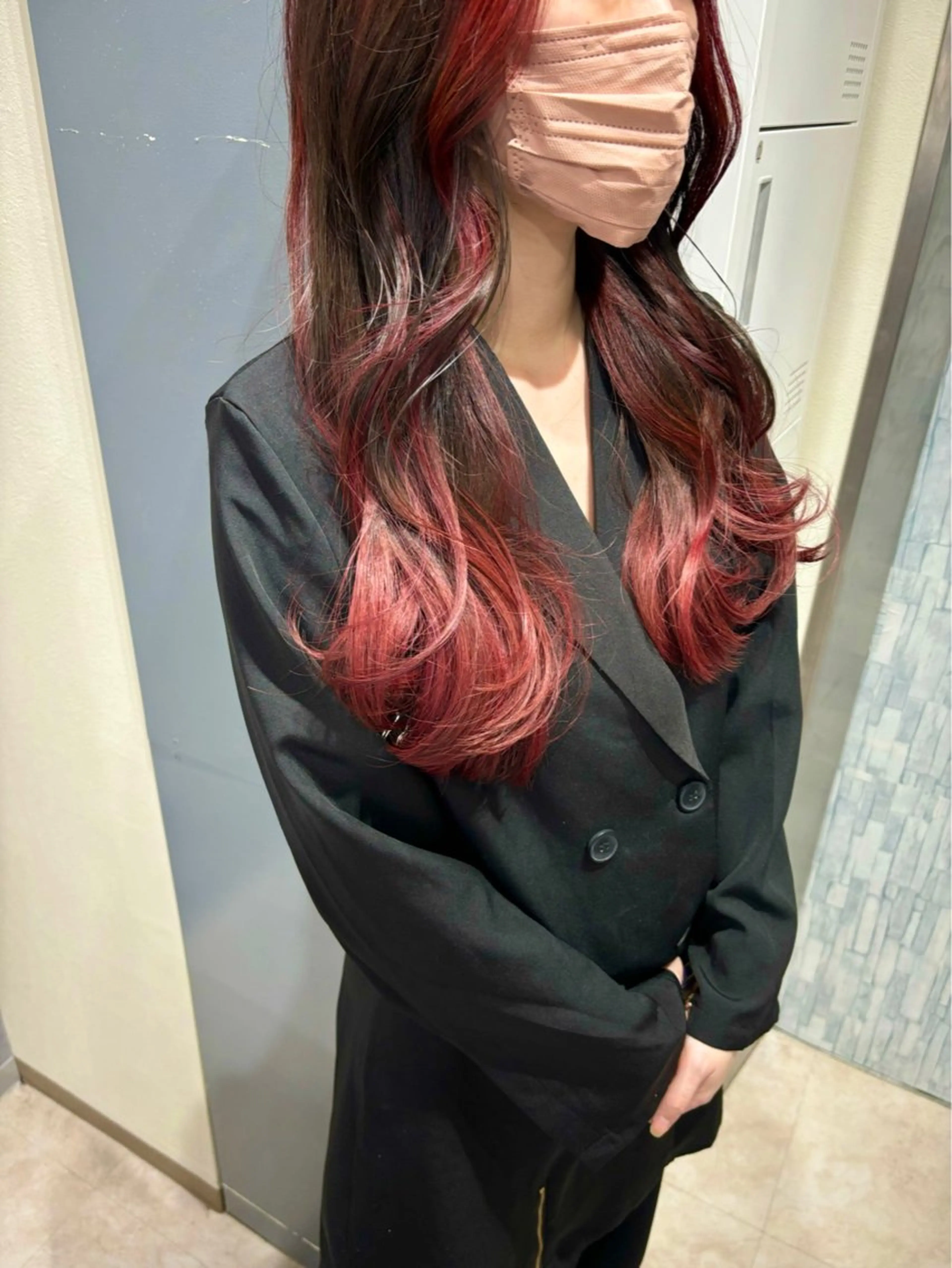 ロング 池袋/ダブルカラー GLADGE🩵のヘアスタイル