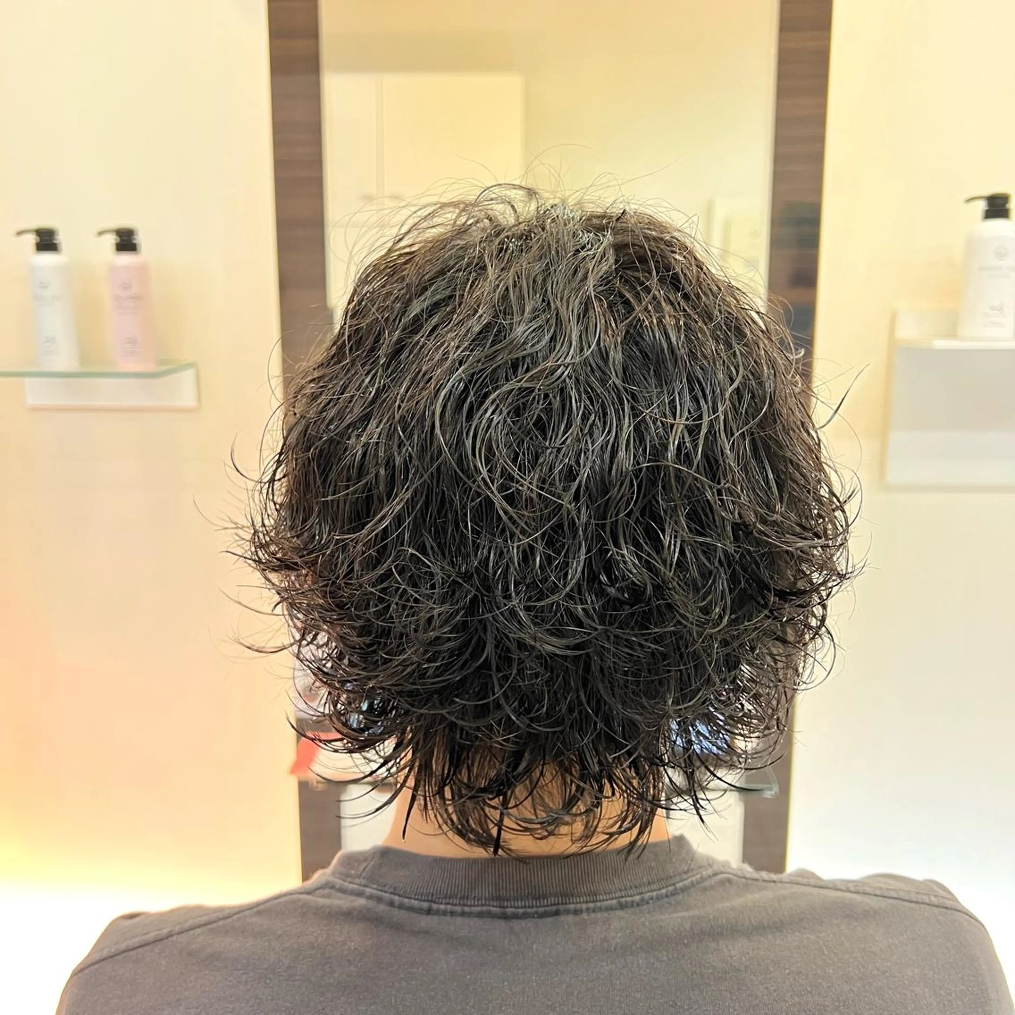 パーマ メンズ アグヘアーシータ所属・🤩メンズカット/ パーマ山本🤩のヘアスタイル