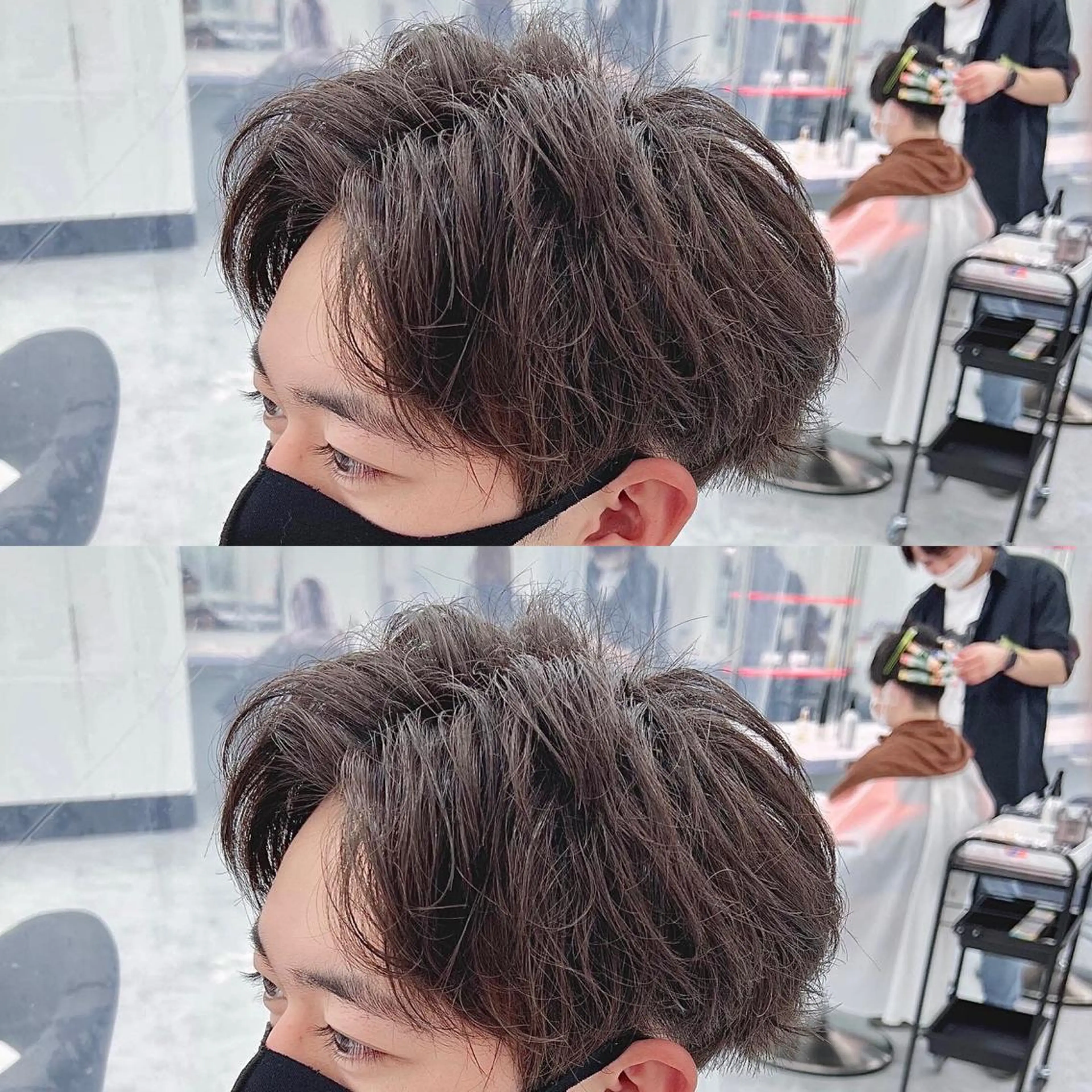 メンズ 💫トレンドパーマ 友輝💫のヘアスタイル