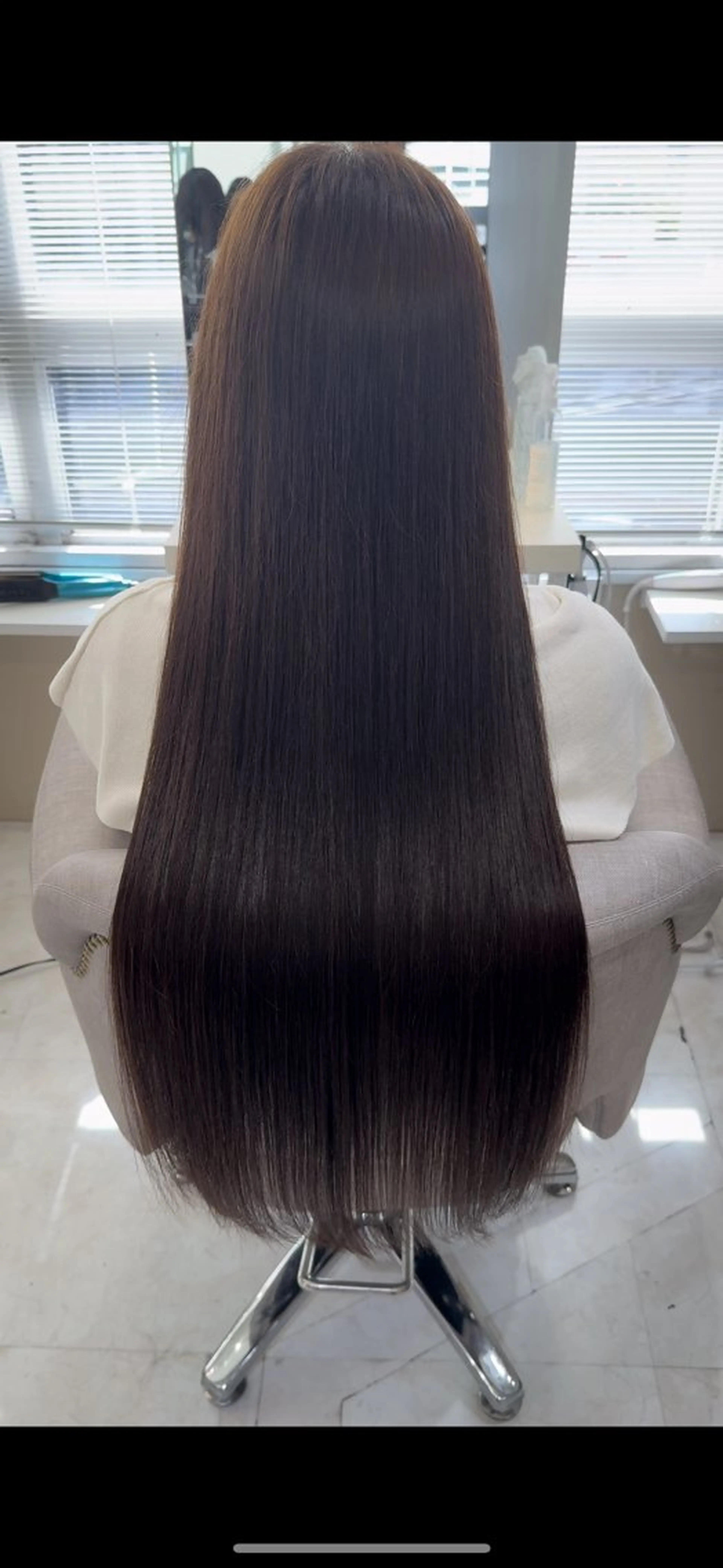 ロング カット ヘアカラー 縮毛矯正 トリートメント 髪質改善×縮毛矯正 Core梅田　片山のヘアスタイル