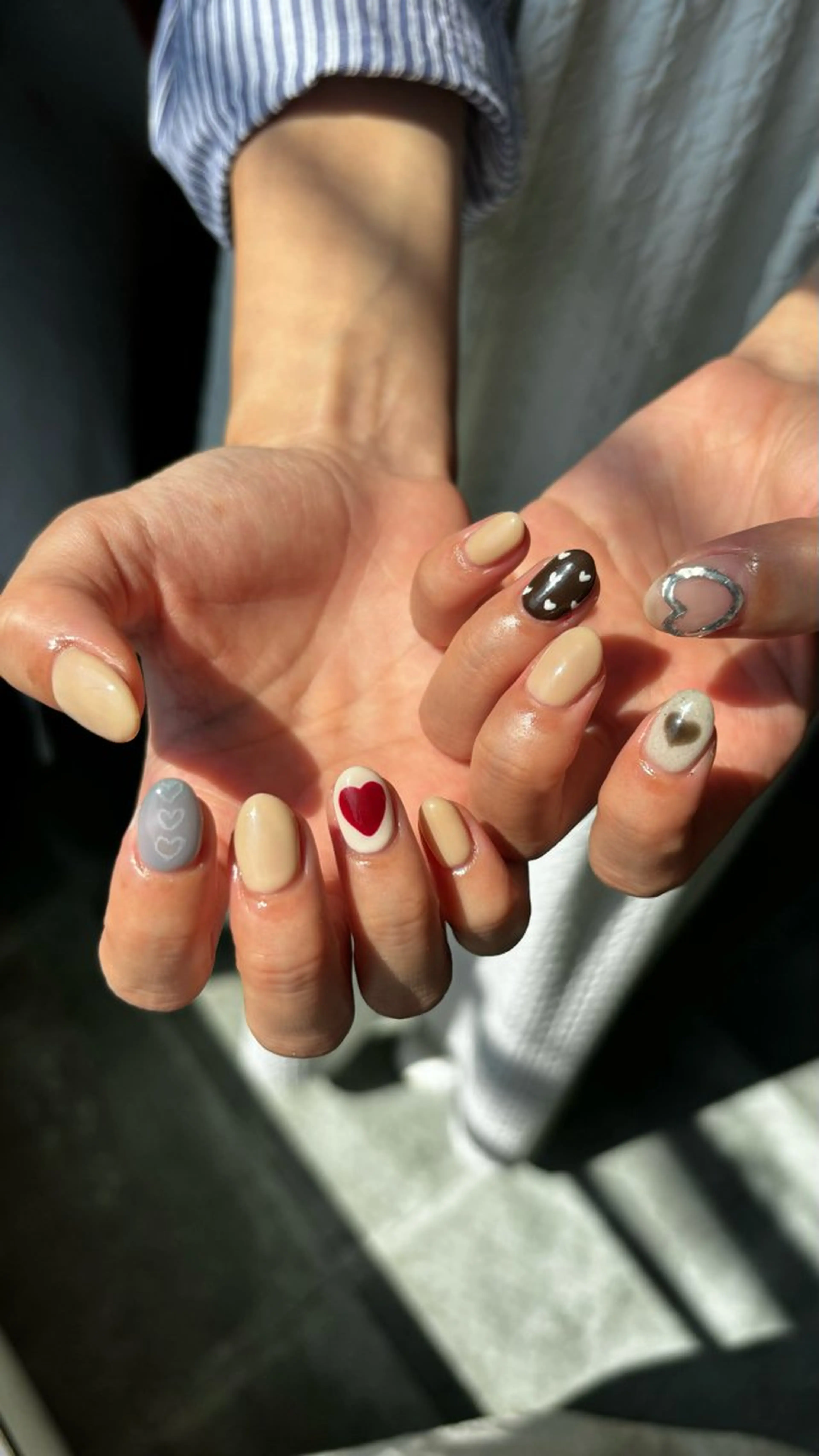 ネイル シンプルネイル SOL所属・SOL　nail イマナカのネイルデザイン