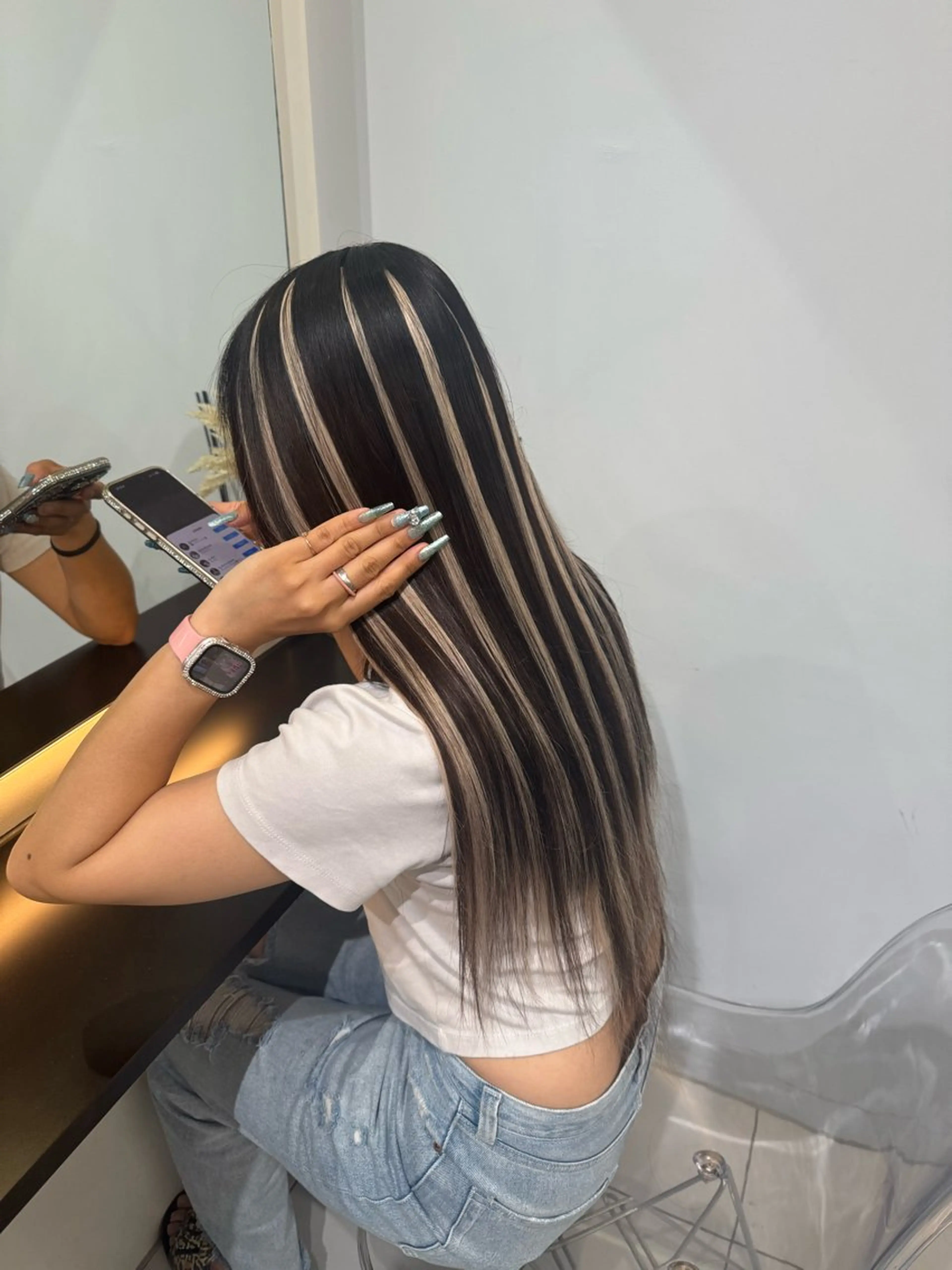 ロング ロング エクステ cocona 🩷のヘアスタイル