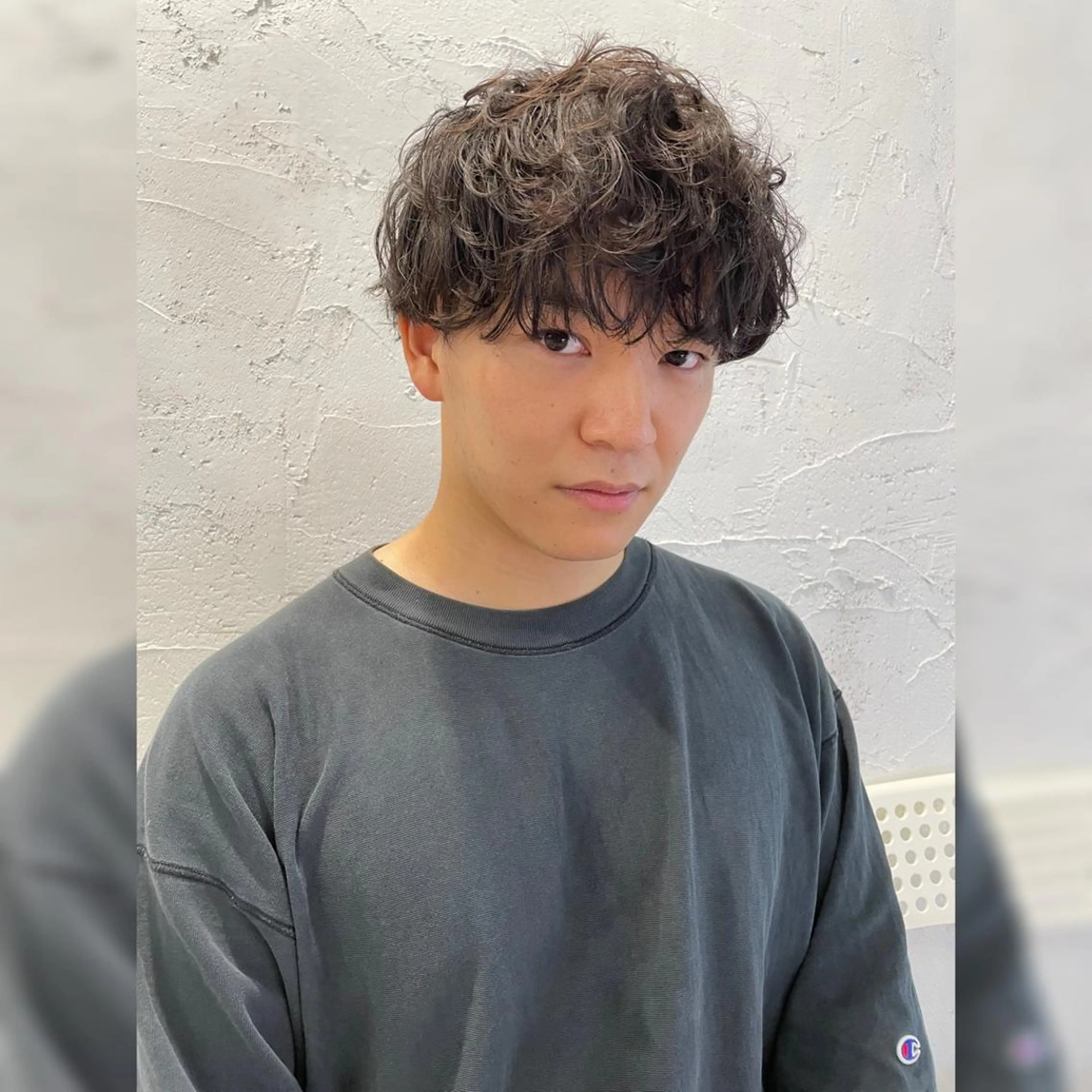 ショート カラー パーマ ヘアアレンジ メンズ キッズ ネイル マツエク・マツパ アイブロウ メンズパーマ メンズツイストパーマ ツイストスパイラルパーマ 波巻きパーマ スパイラルパーマ Ali'i men's salon所属・パーマ、カラー特化 園田翔大のヘアスタイル