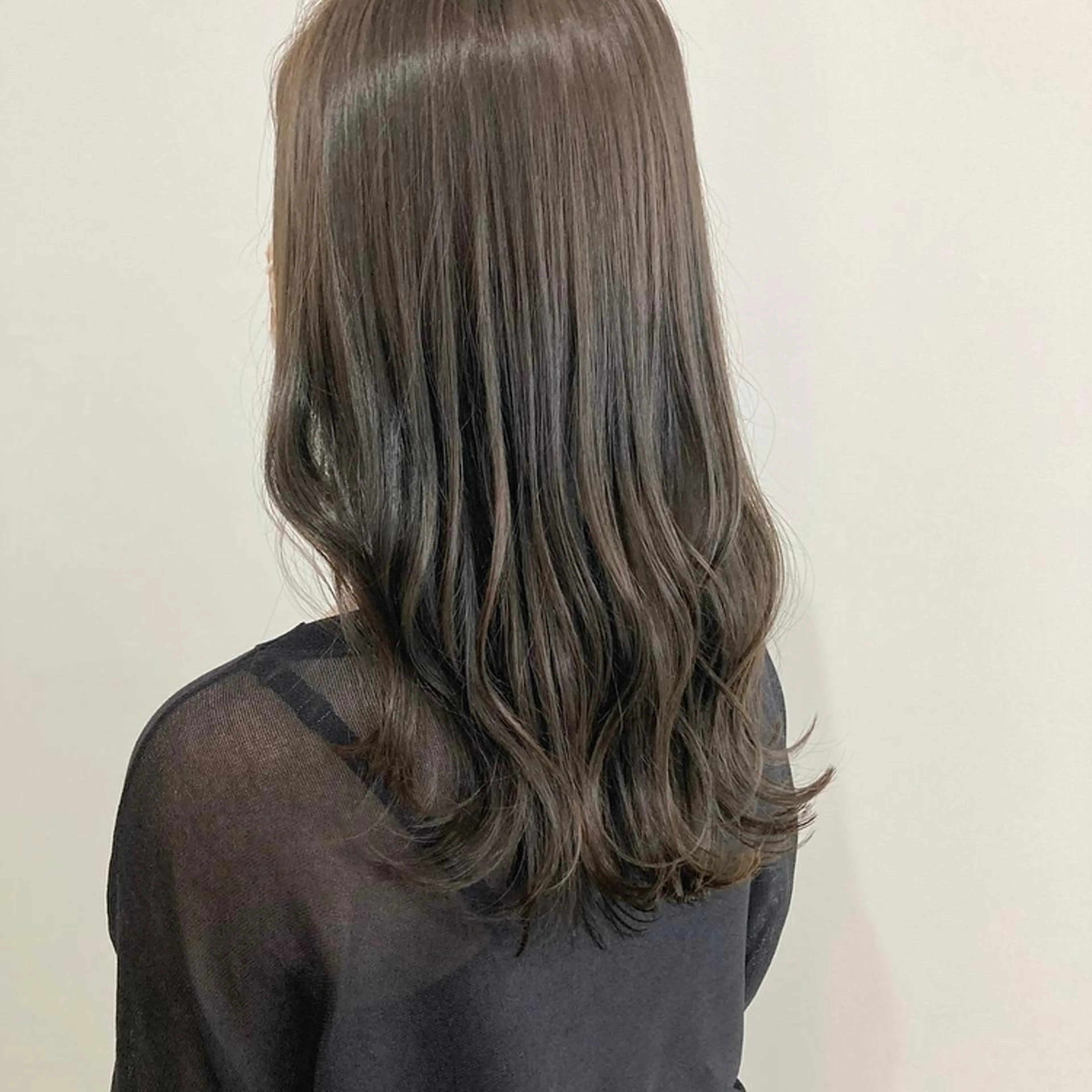 ミディアム カラー お洒落パーマ/ 艶カラー/michiのヘアスタイル