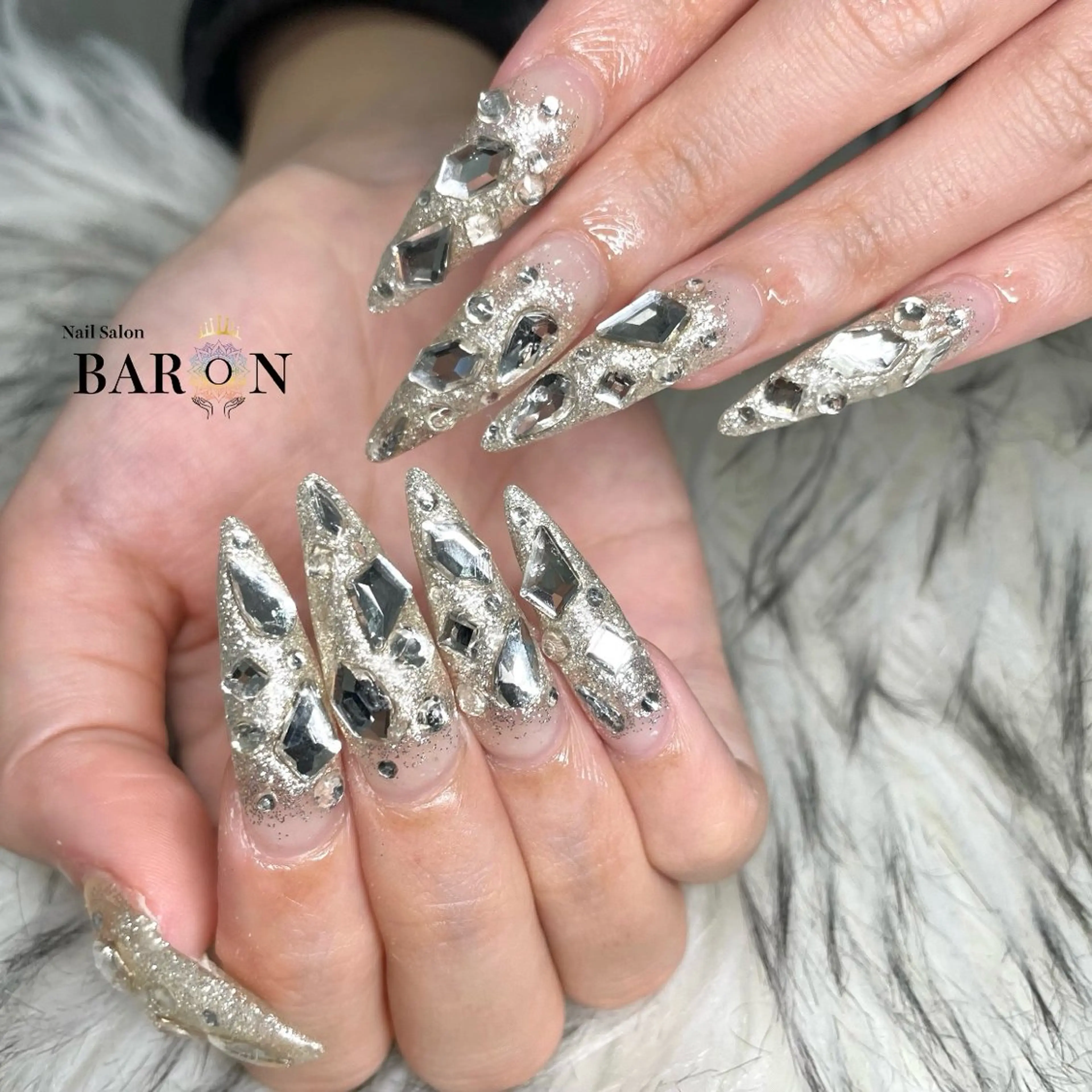 ネイル ハンドネイル ♛︎BARON♛︎ RIKAのネイルデザイン