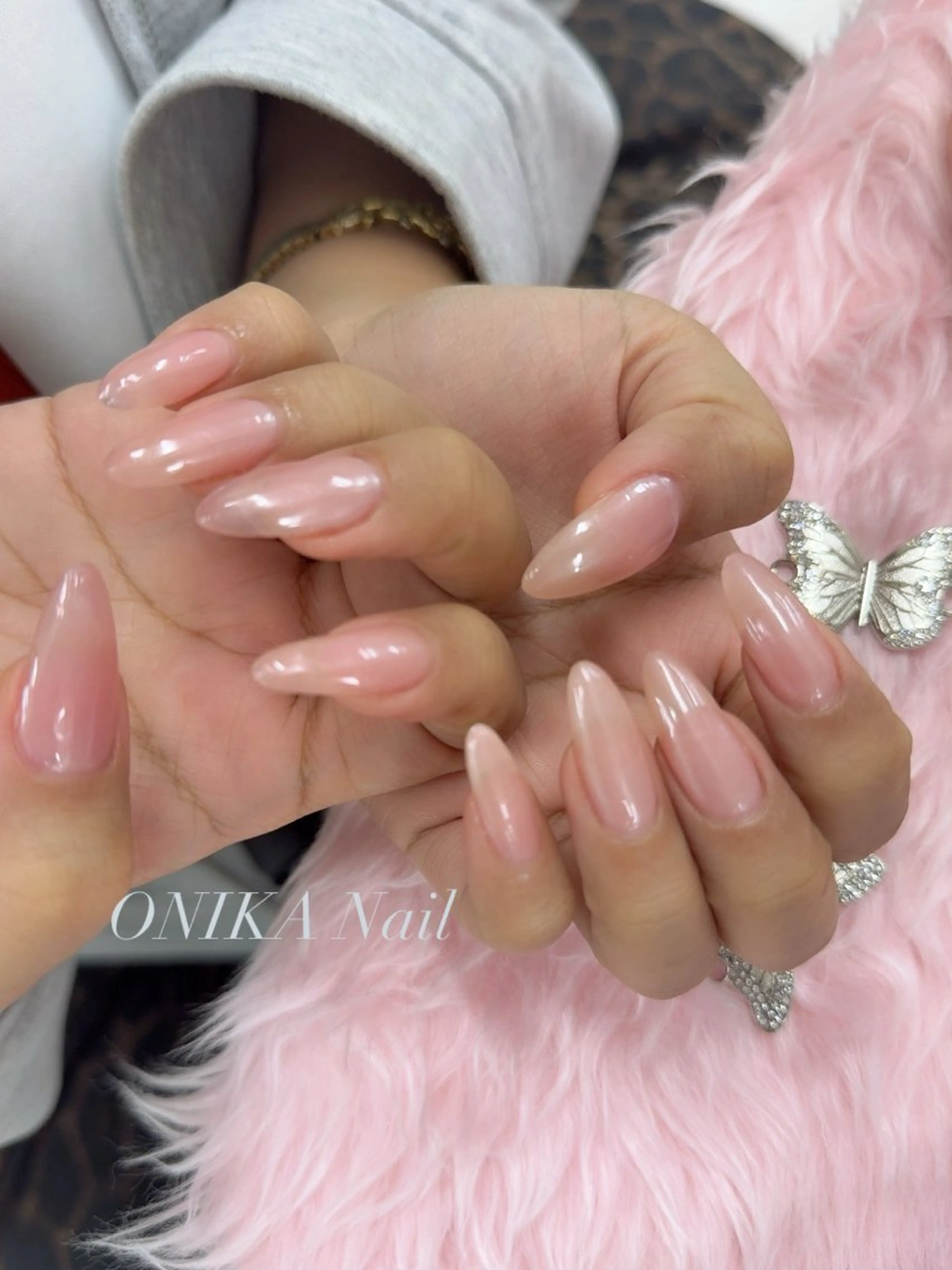 ネイル ハンドネイル ハンドケア ONIKA Nail 青山通り店所属・ONIKA Nail 表参道A4🦋2分のネイルデザイン