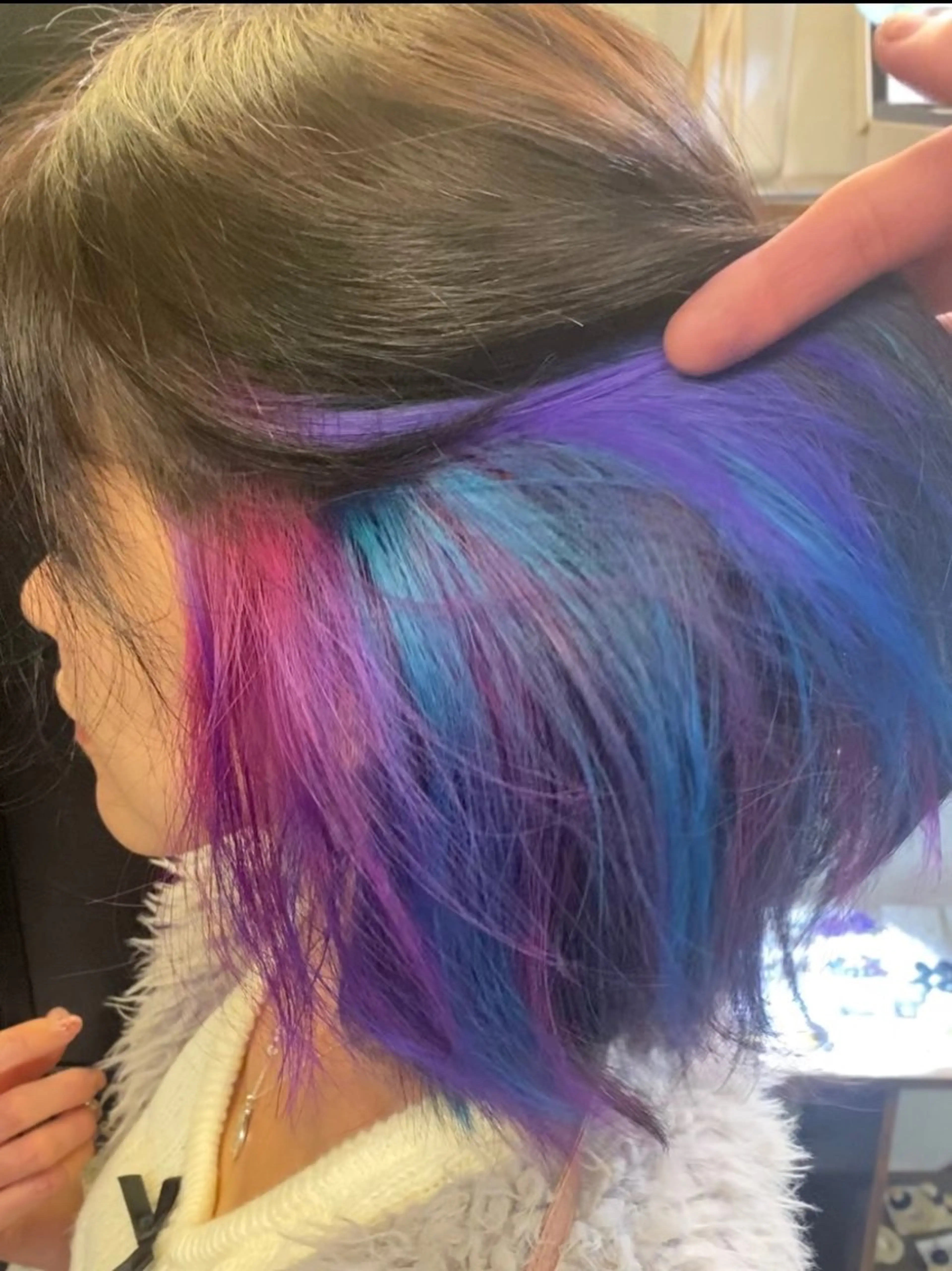 ショート カラー ヘアカラー 西田辺/ タカスナオヤのヘアスタイル